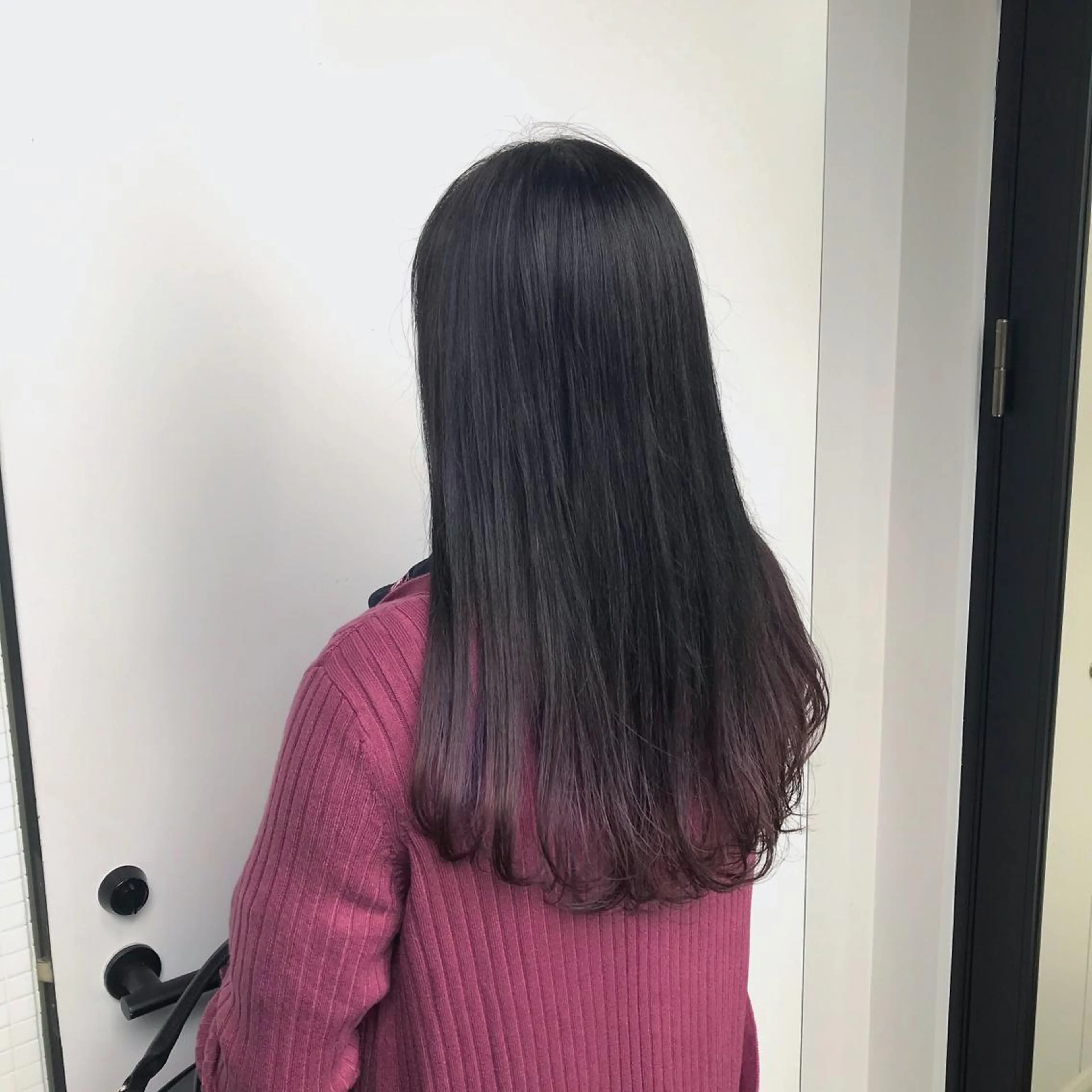 ロング カラー グラデーションカラー ラベンダーカラー Unami MIHA☘️*゜のヘアスタイル