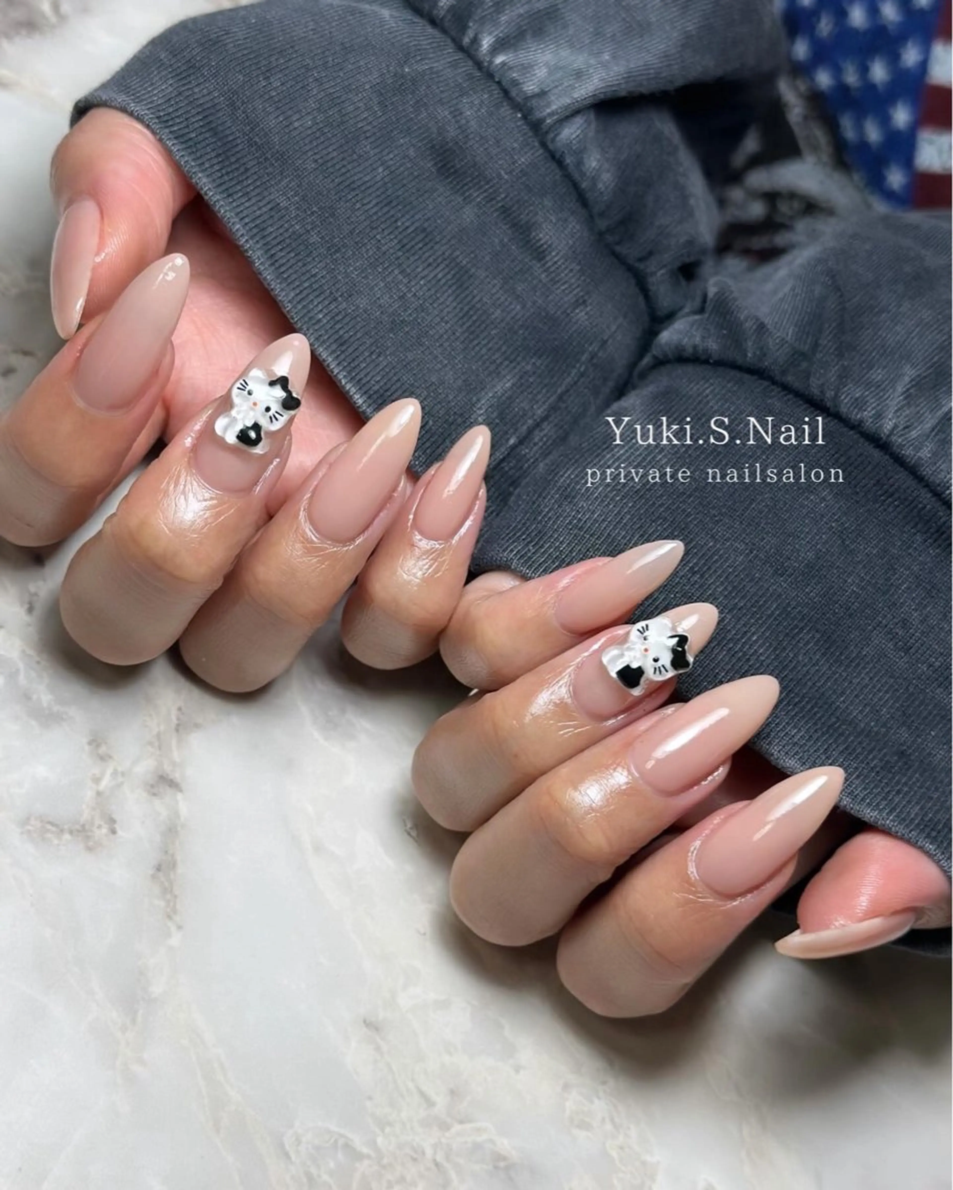 ロング ハンドネイル Yuki S.Nailのネイルデザイン