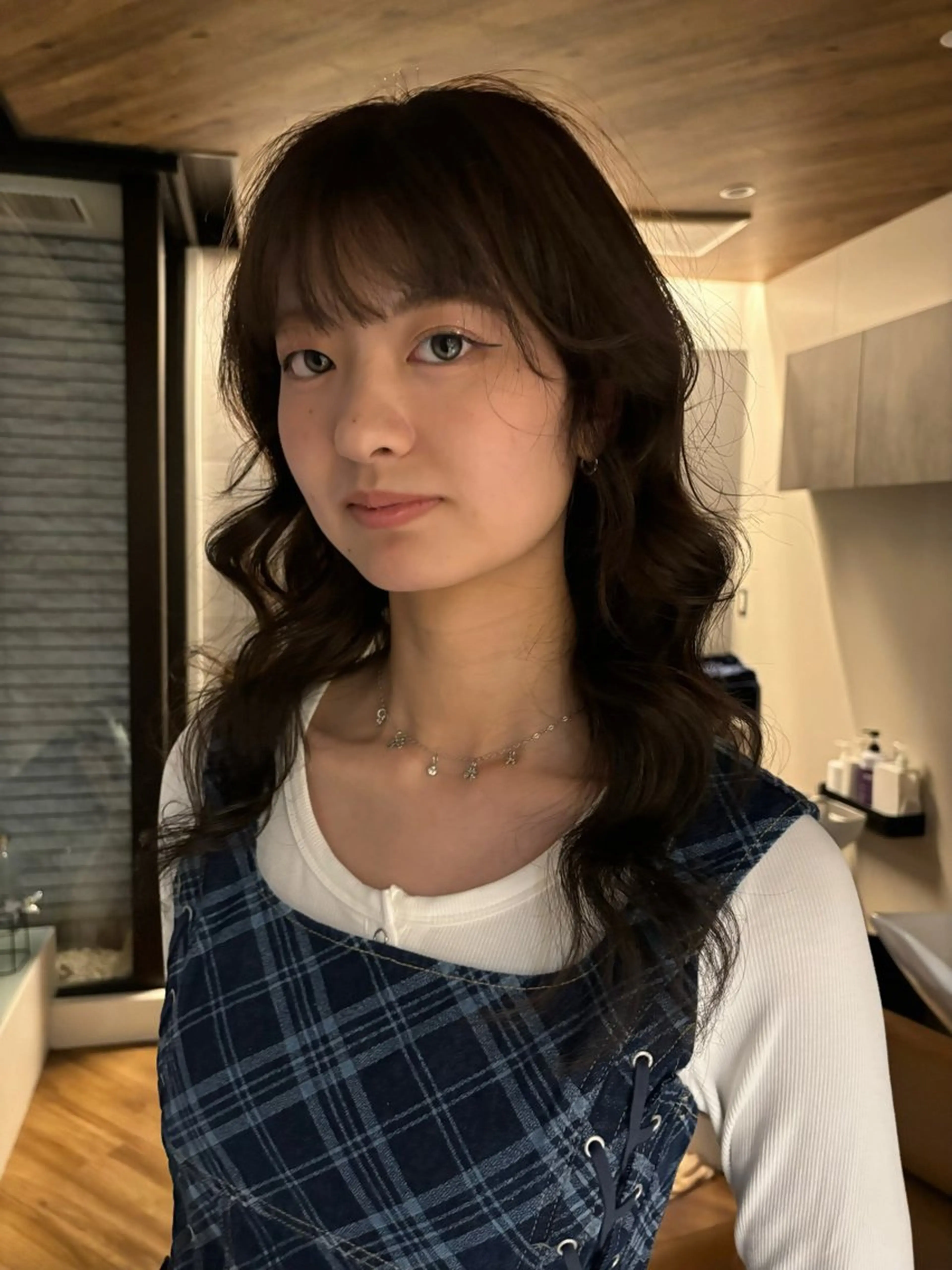 カラー ヘアカラー サ エのヘアスタイル