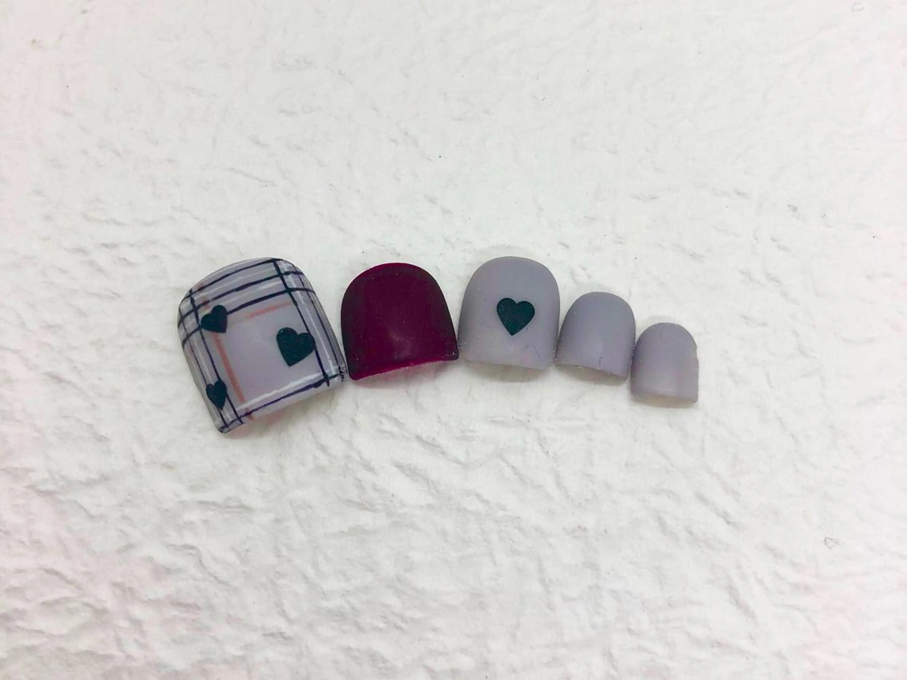 ネイル ハート TRAM-nail moriizumiのネイルデザイン