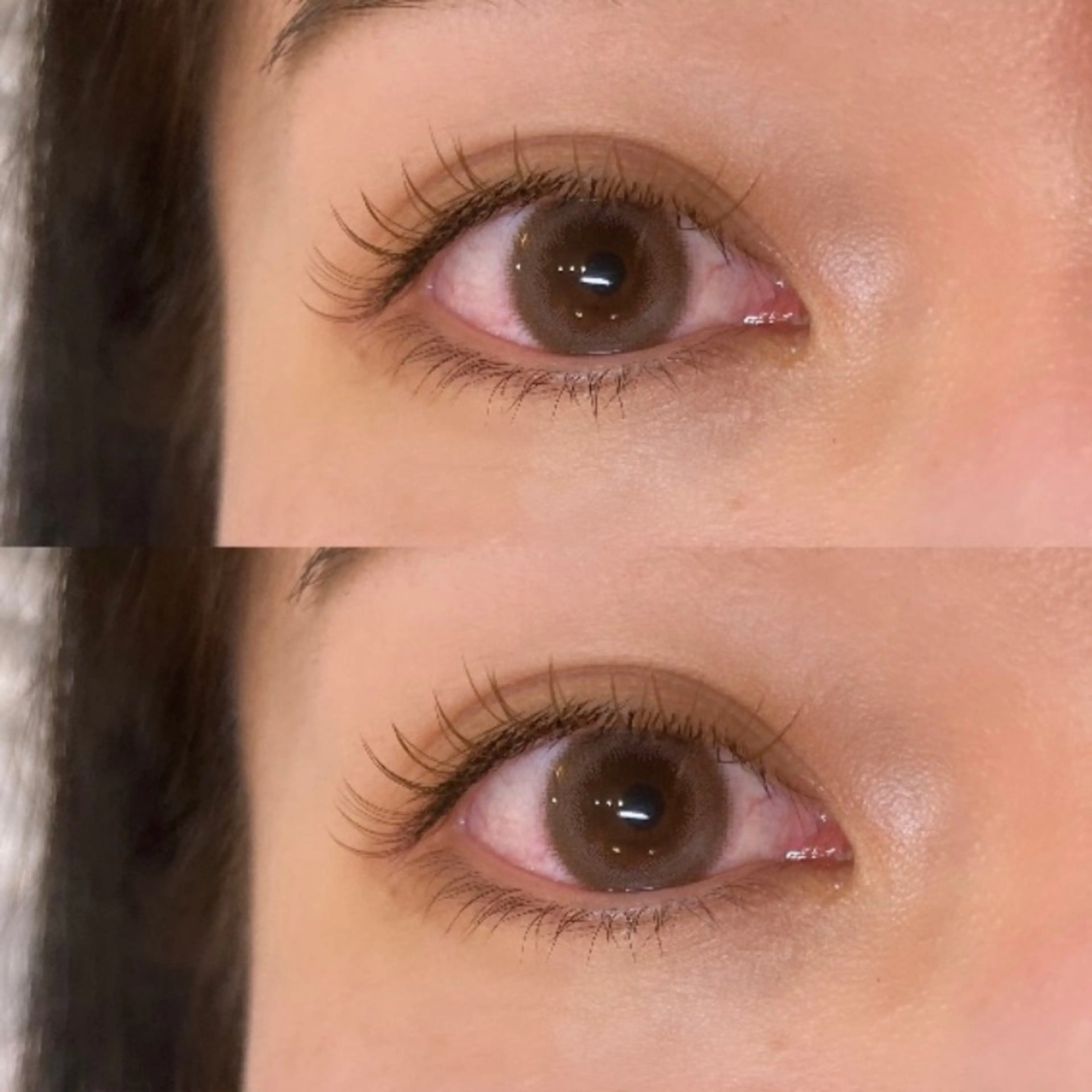 マツエク・マツパ カラーマツエク フラットラッシュ 坂田 亜依のマツエク・マツパデザイン