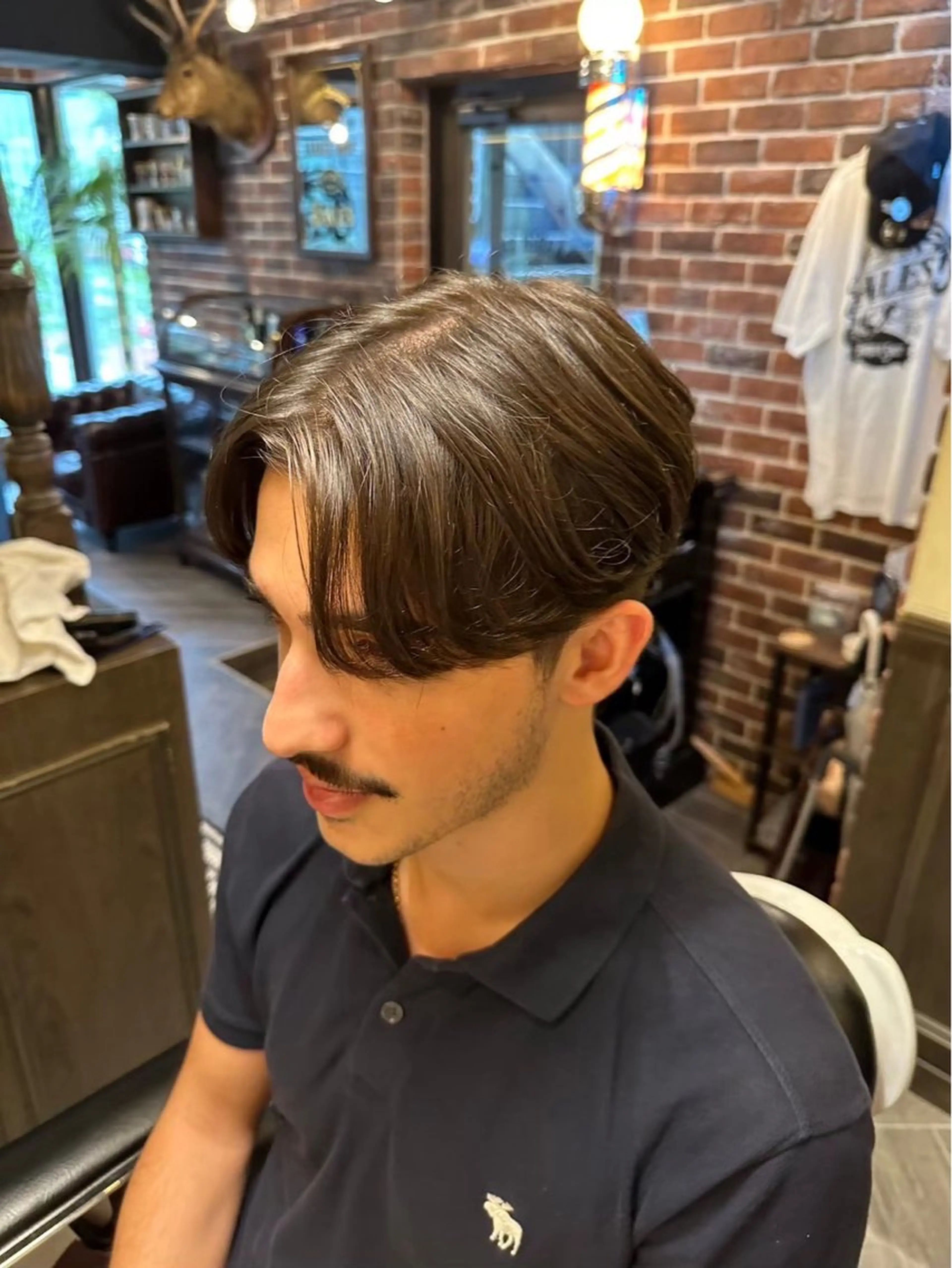 ミディアム メンズ メンズカット/バレス 長谷川のヘアスタイル