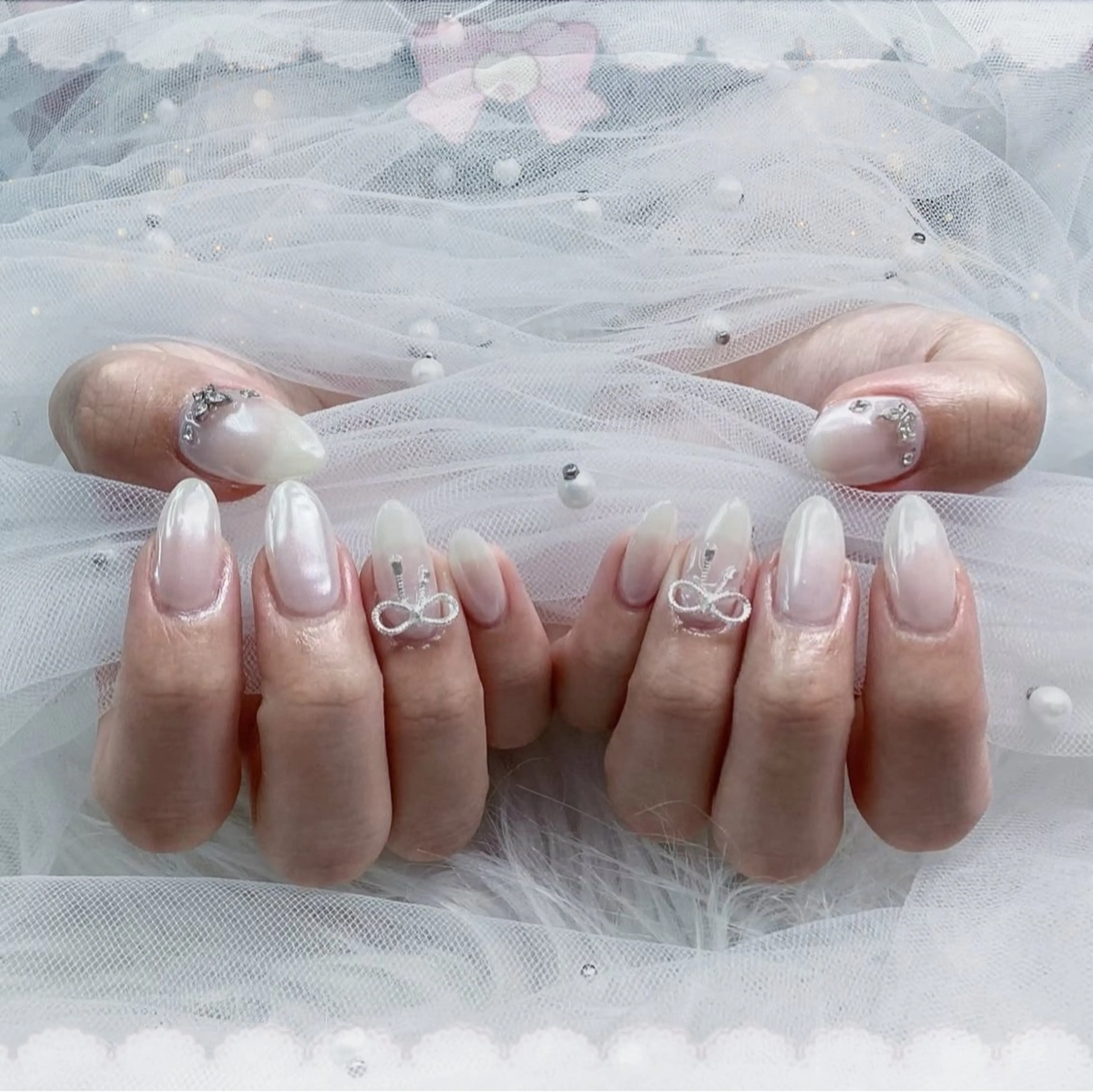 ネイル Yudia🩵 Yuiのネイルデザイン