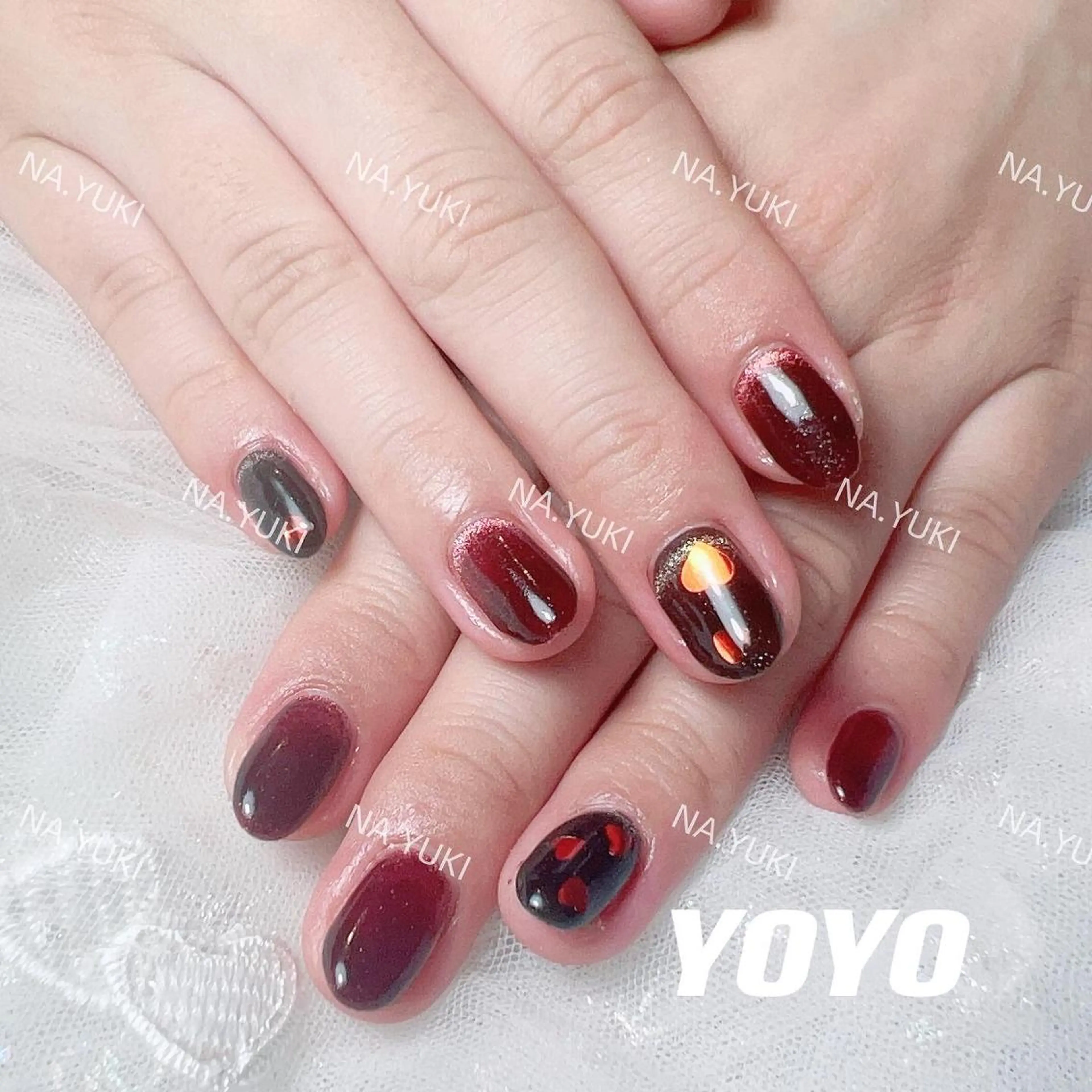 ネイル ハンドネイル ハンドケア YUKI 💗 渋谷店のネイルデザイン