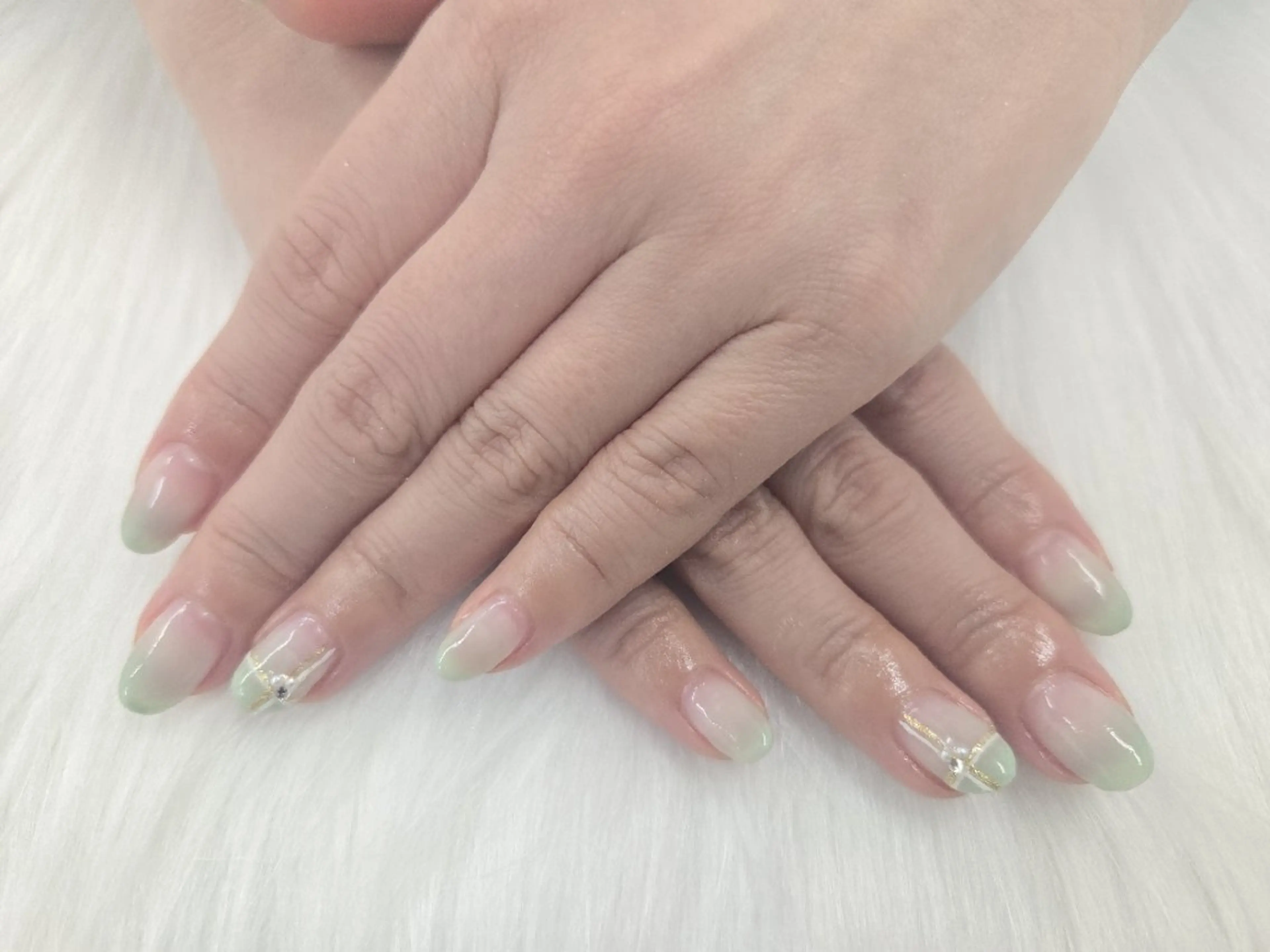 ネイル アートネイル グラデーション セプトネイル 鈴木のネイルデザイン