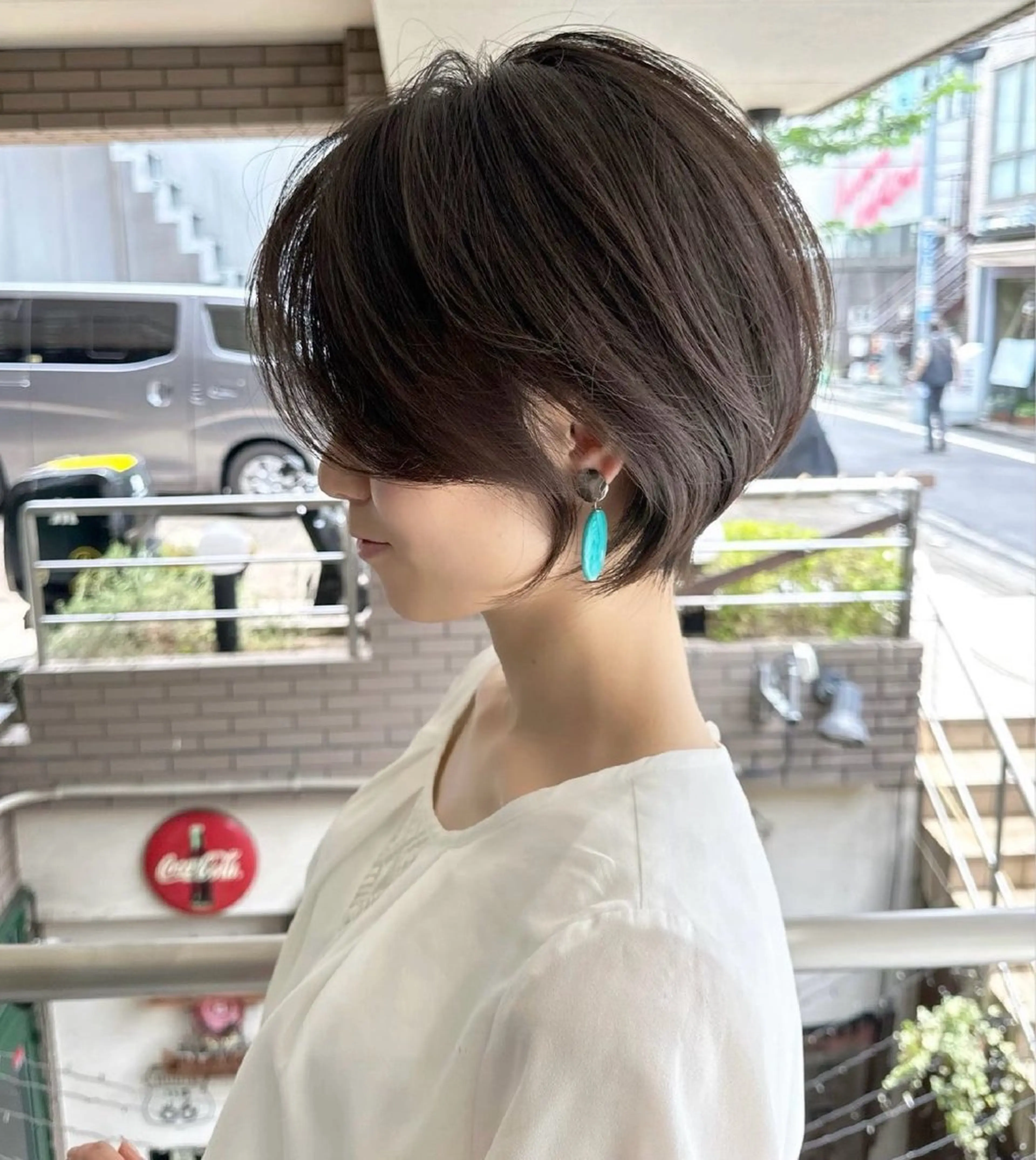 ショート 艶カラー/ヘアセット 着付け　ふうか　渋谷のヘアスタイル