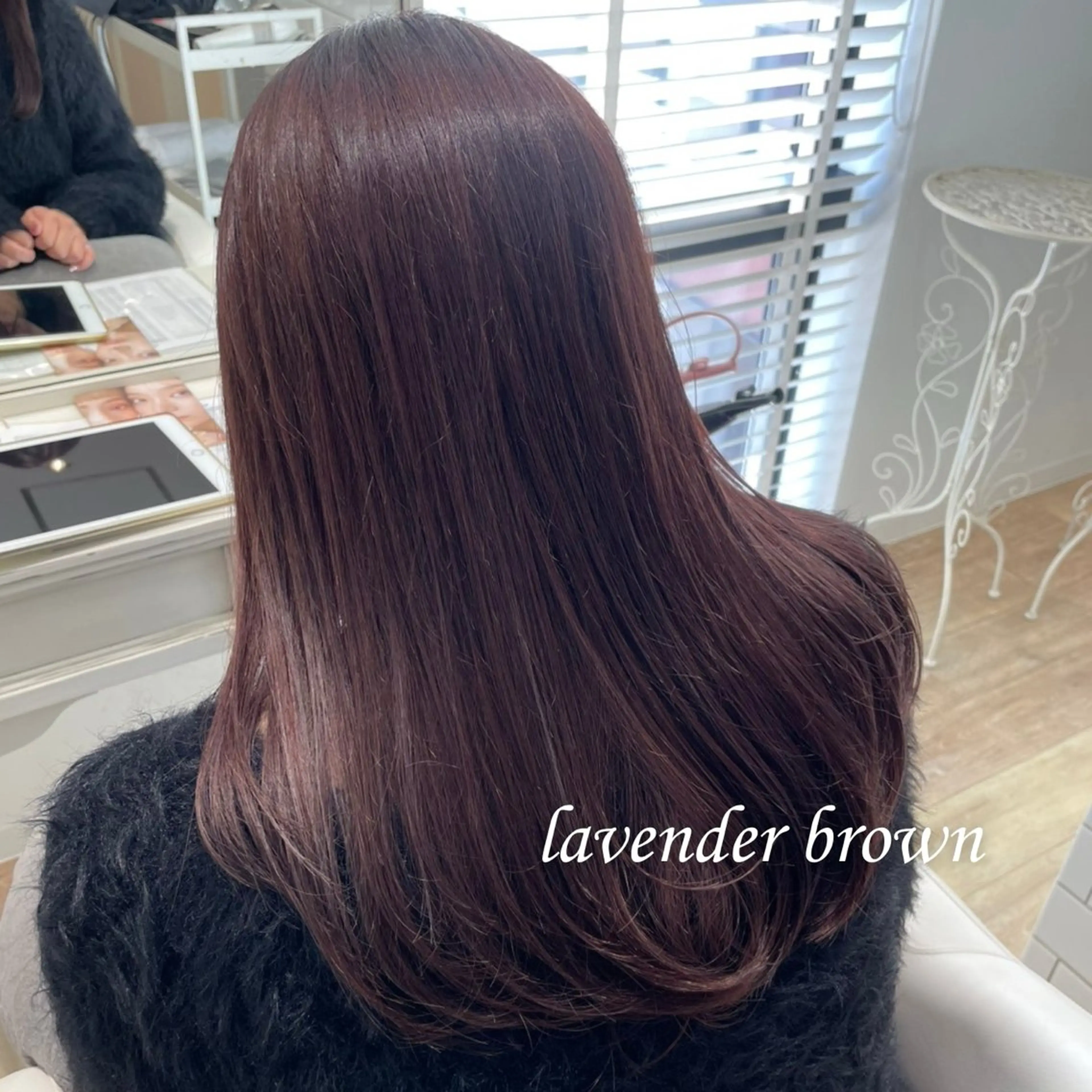 セミロング カラー ✨似合わせstyle ✨mei🦋のヘアスタイル