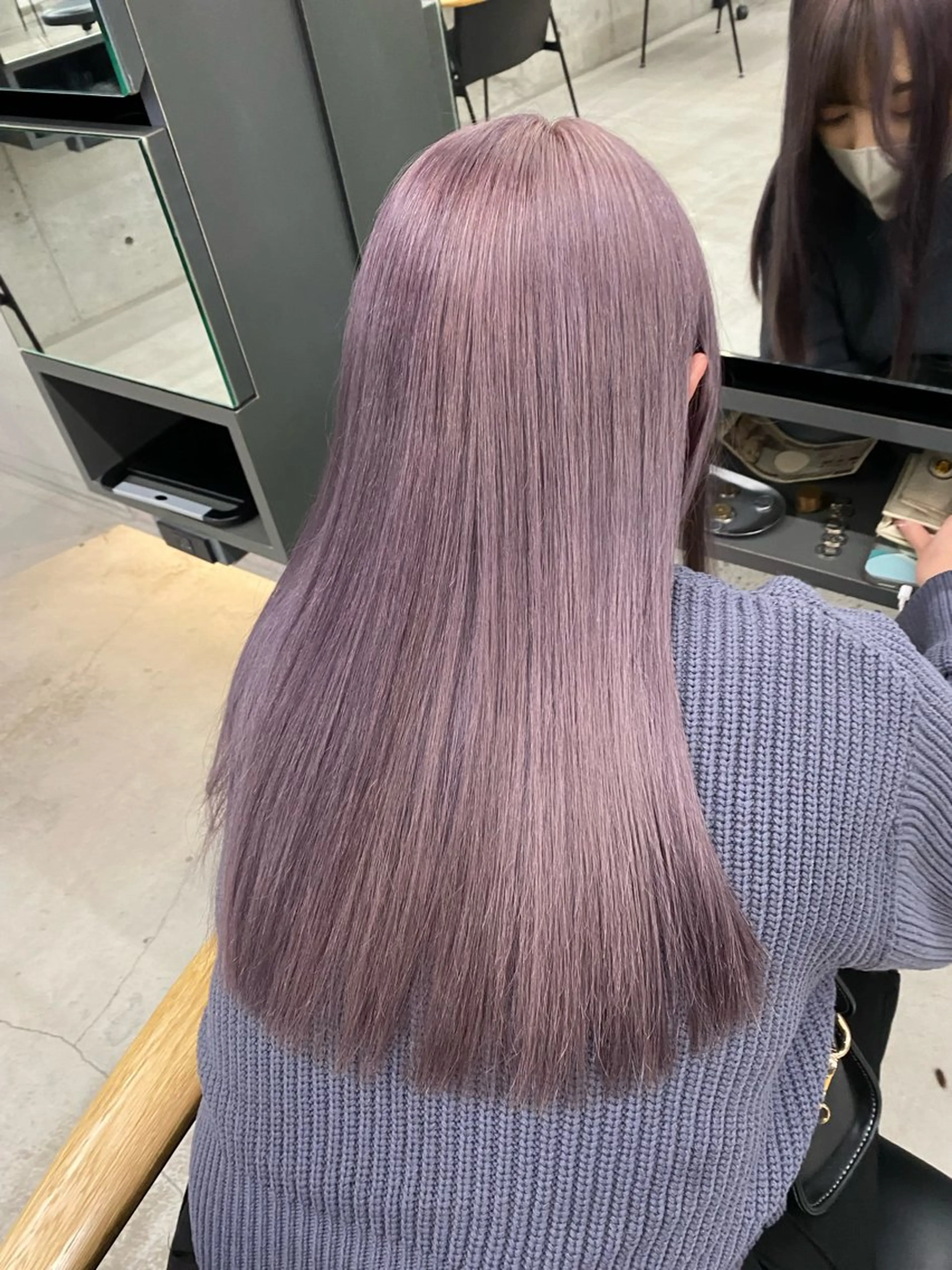 ロング カラー レイヤー/柔色 カラー/SAkiのヘアスタイル