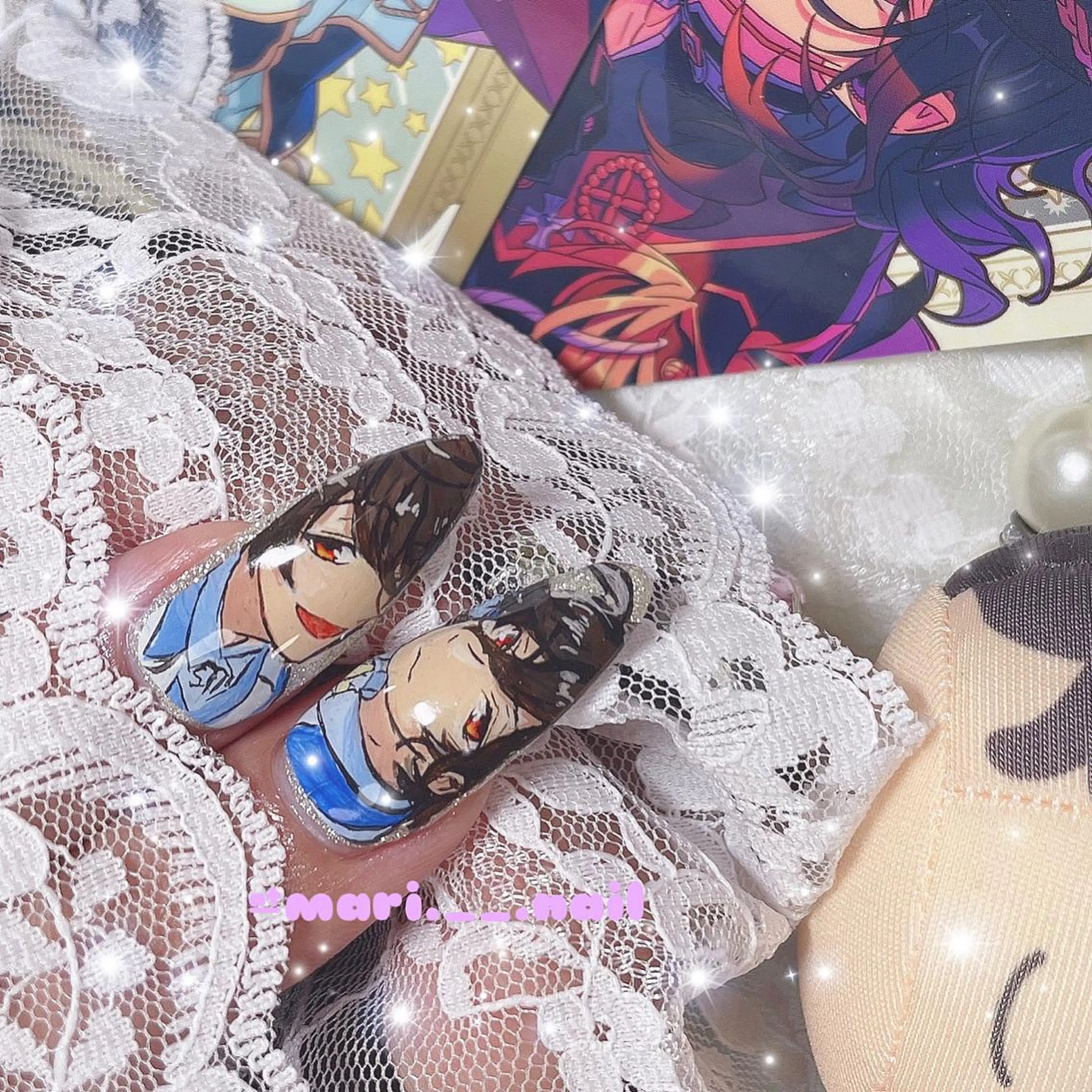 ネイル 🎀 Mayu 🎀痛ネイルのネイルデザイン