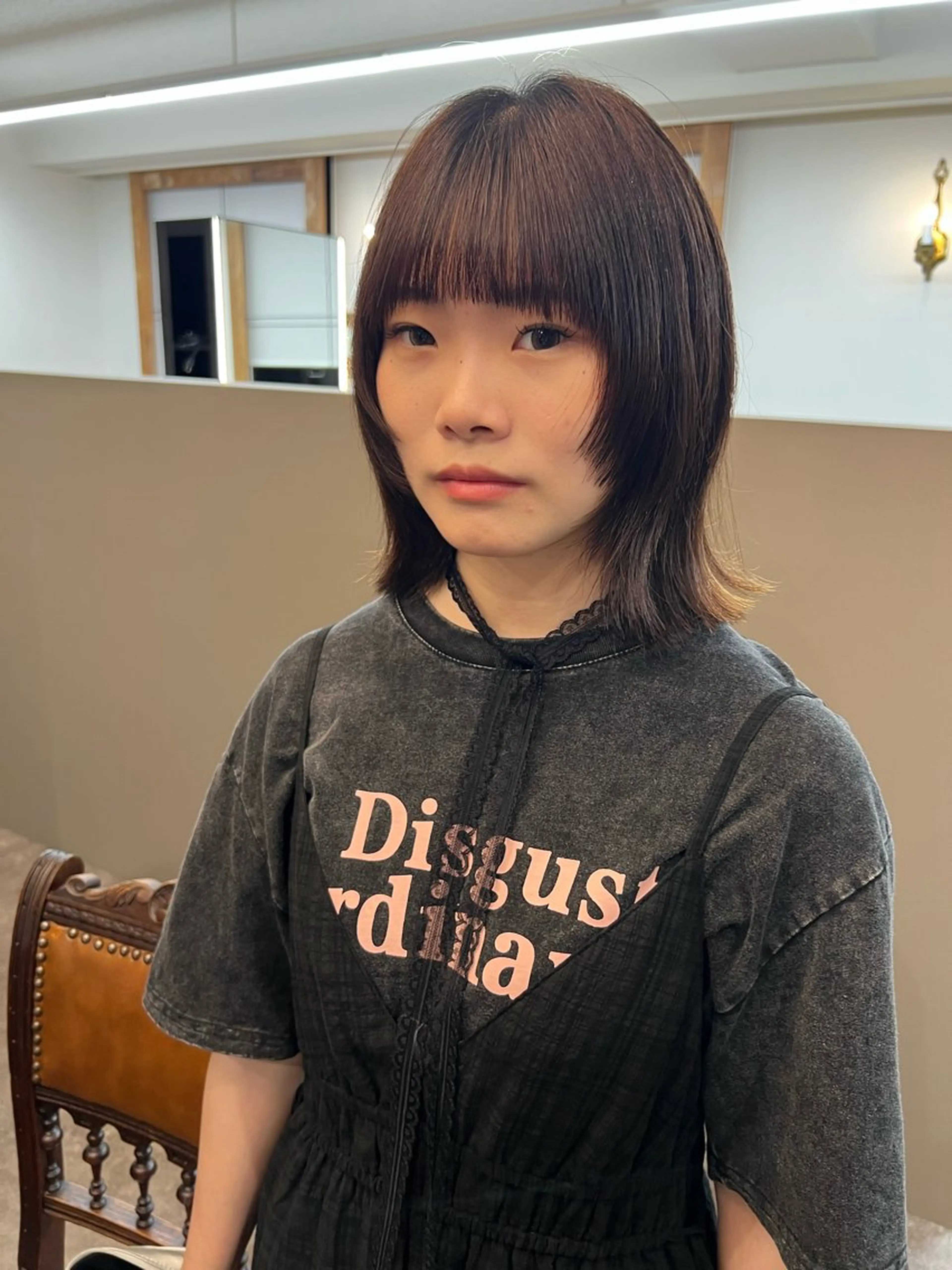 ミディアム パーマ/透明感カラー 元町🌱takutoのヘアスタイル