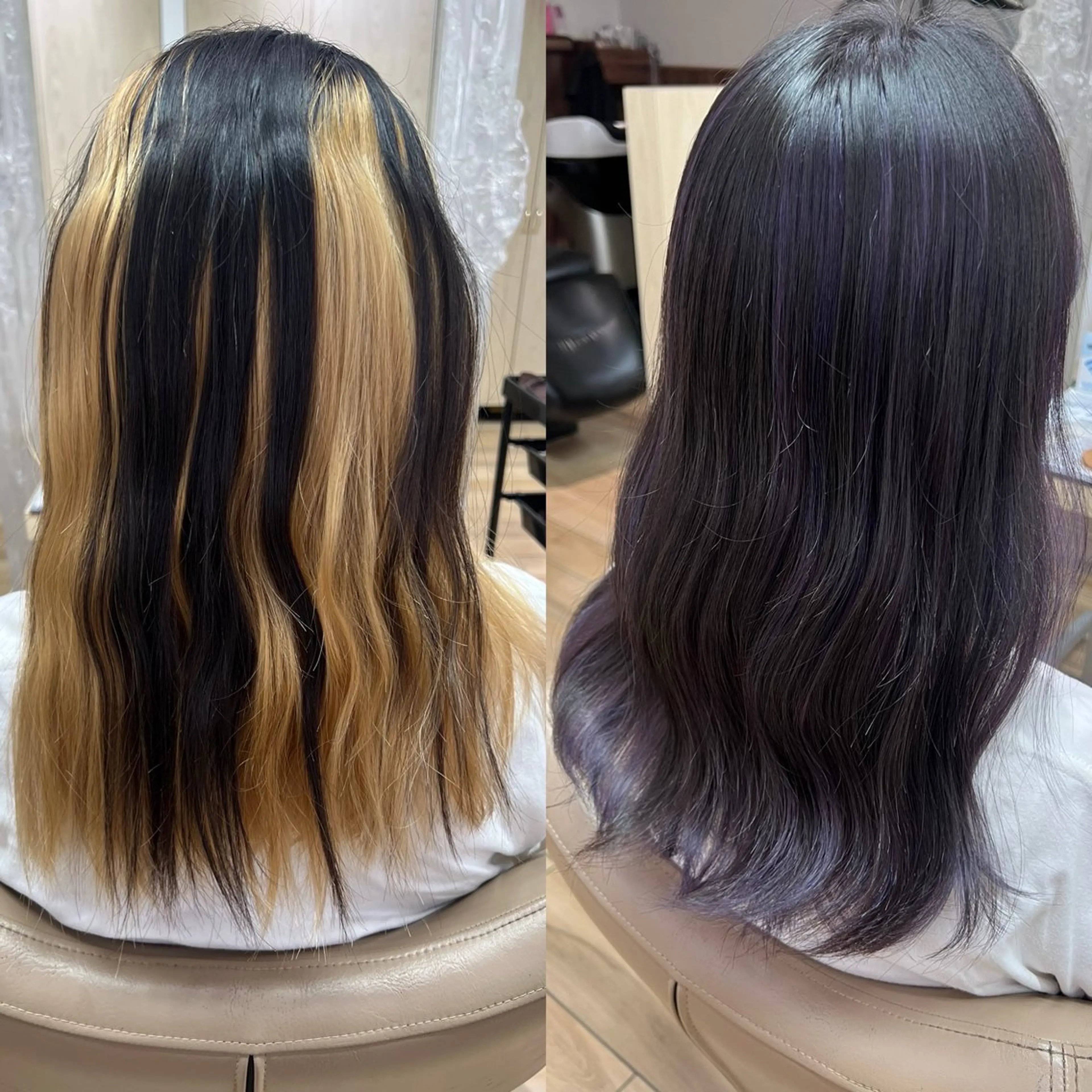 セミロング カラー 高橋 香奈のヘアスタイル