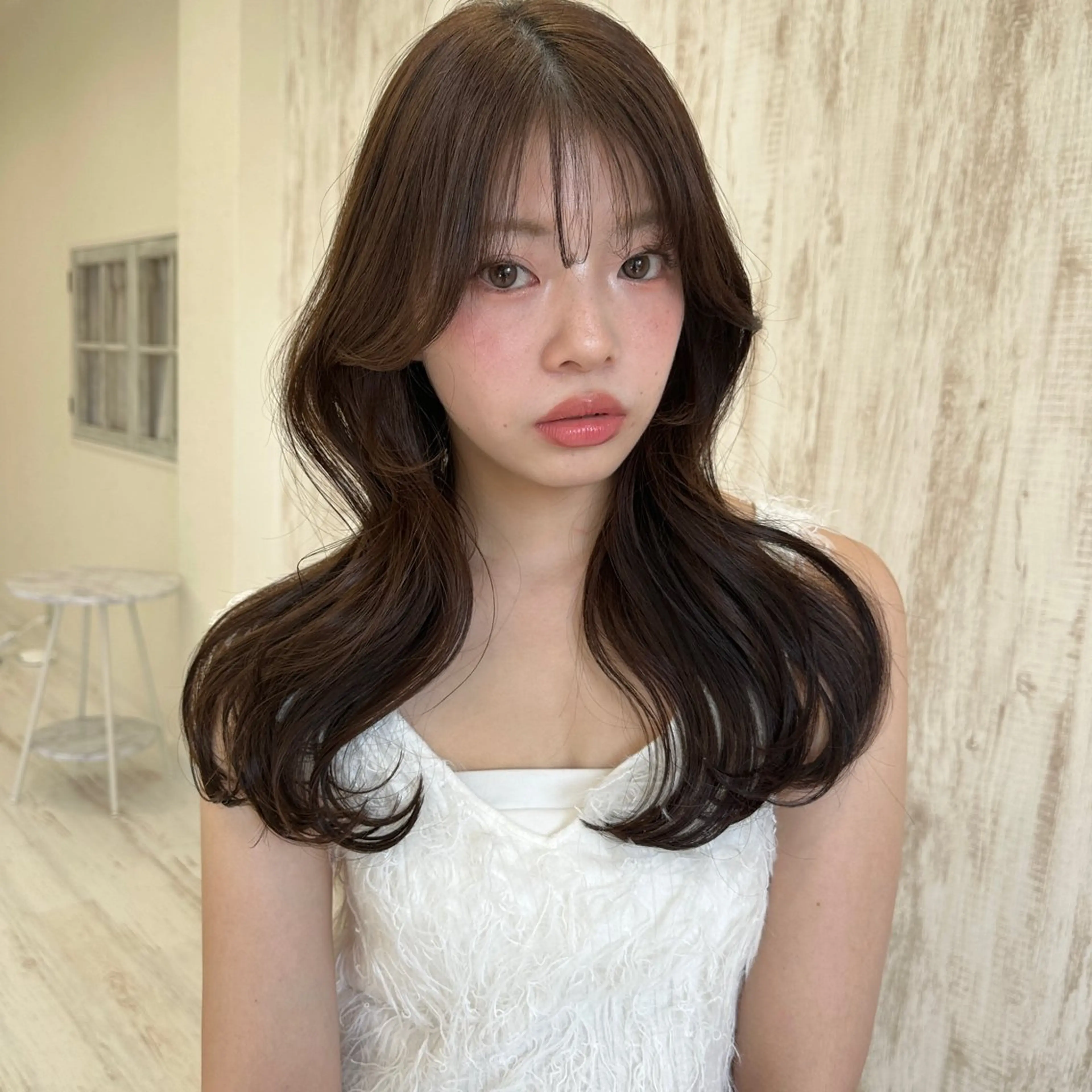 セミロング くびれヘア レイヤーカット カット 𖧷 ⁺. 大人ヘア Yui 𓂃𓈒𓏸のヘアスタイル