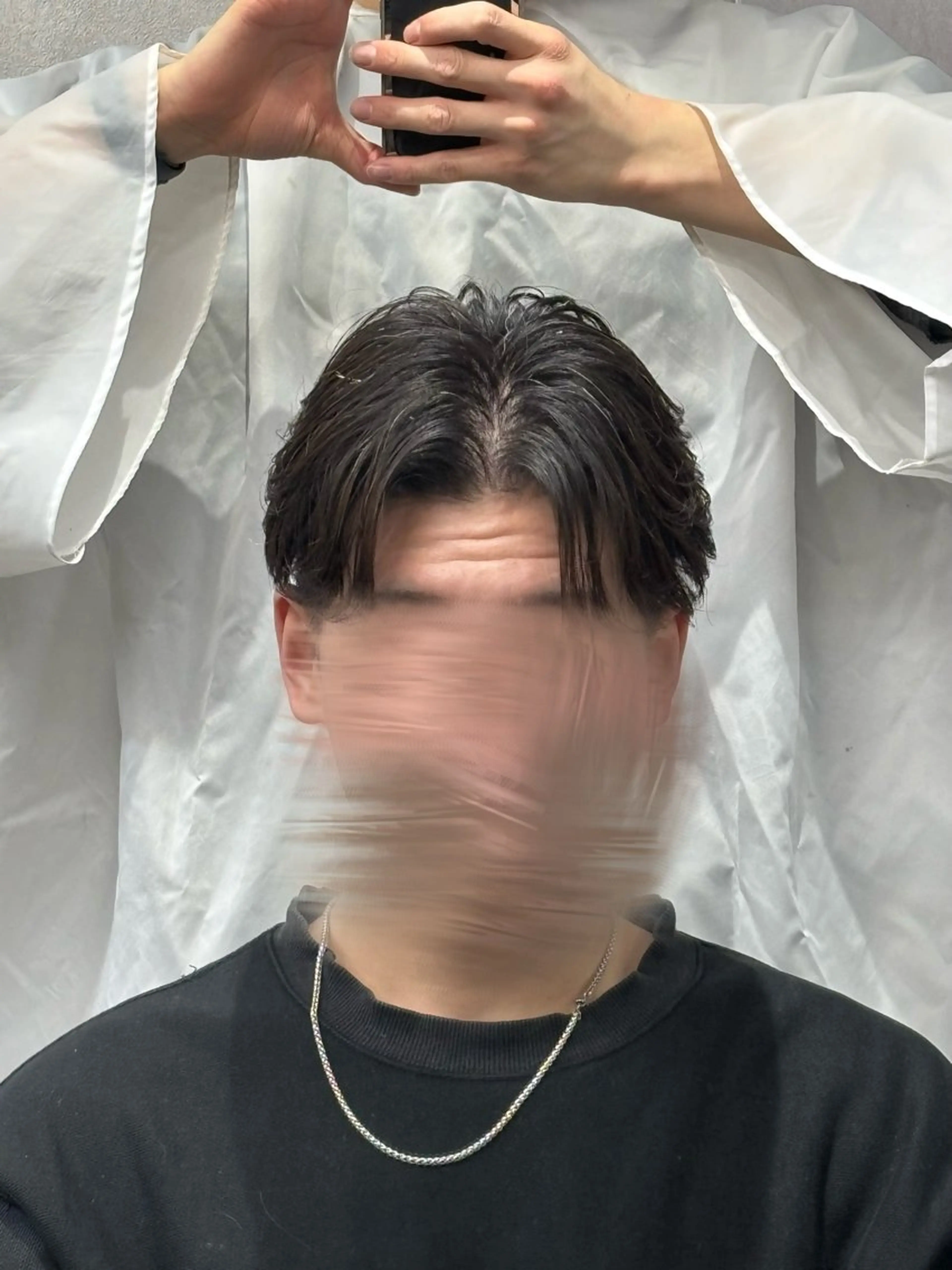 パーマ メンズ フェザーパーマ メンズパーマ カット パーマ トリートメント メンズ専門🔥/池袋 りくとのヘアスタイル