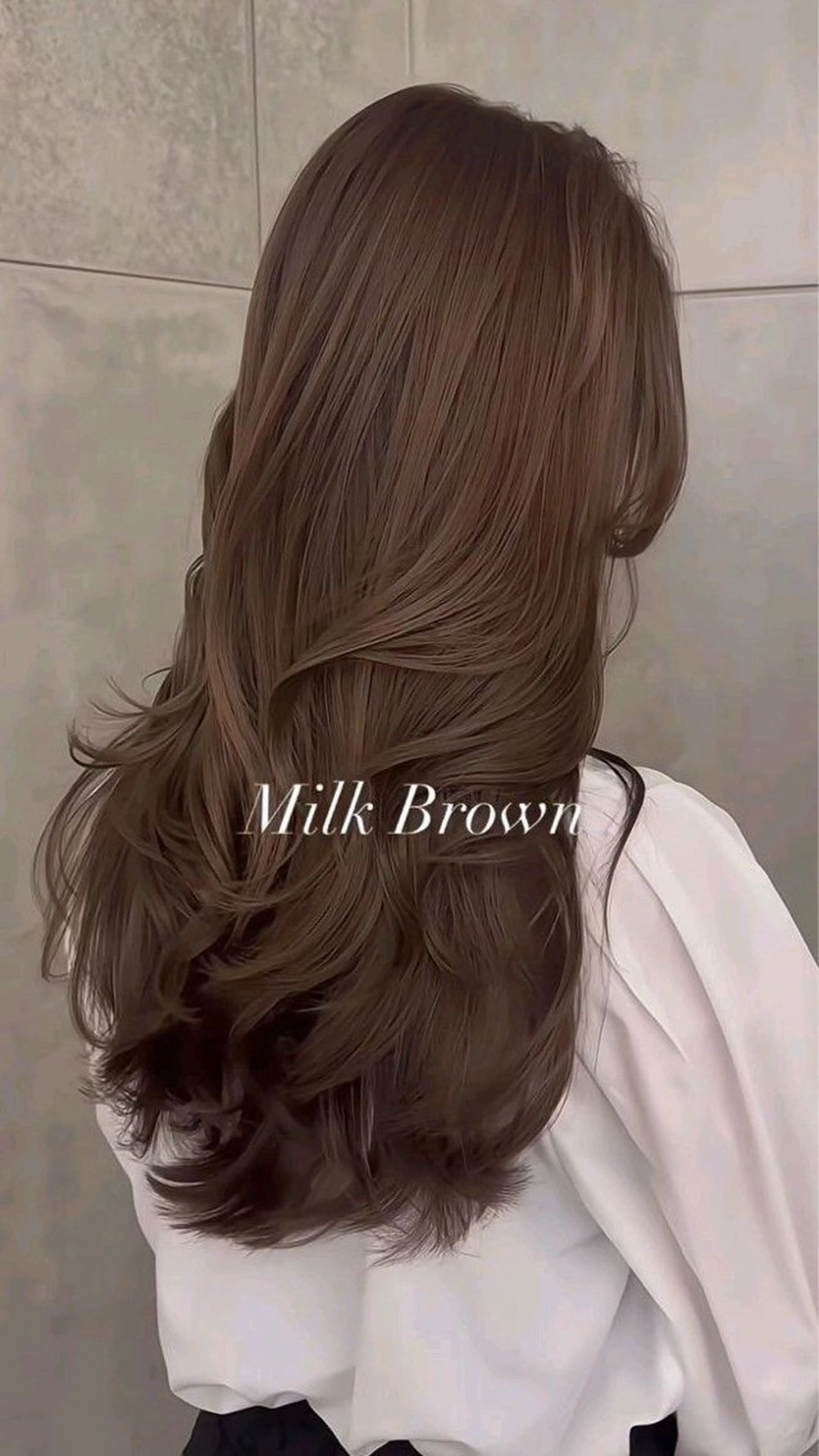 ロング 縮毛矯正 トリートメント レイヤー・カット✂️ 透明感カラーこうたのヘアスタイル