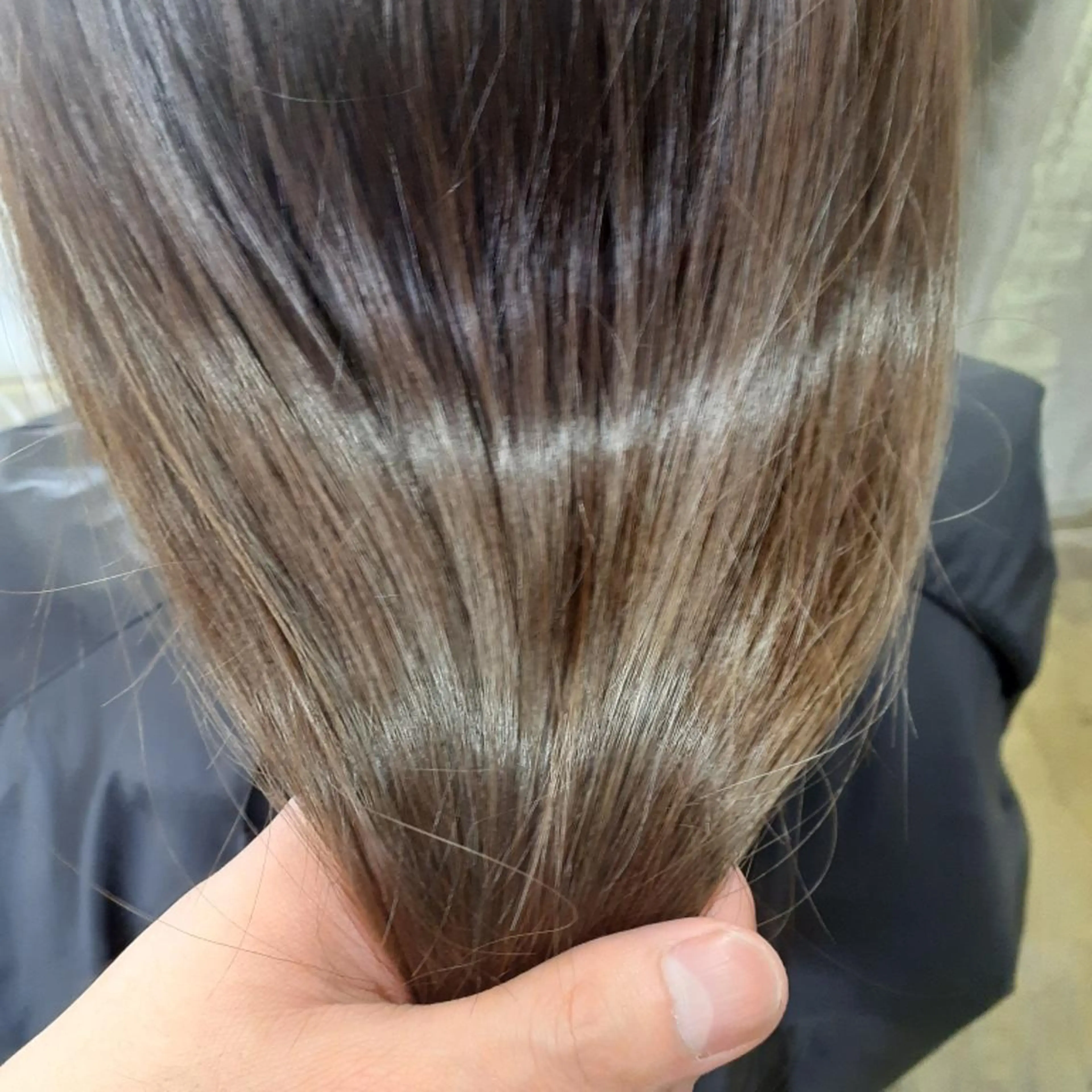 ロング カラー 髪質改善 カット トリートメント 🔳髪質改善🔳 岡本陽のヘアスタイル