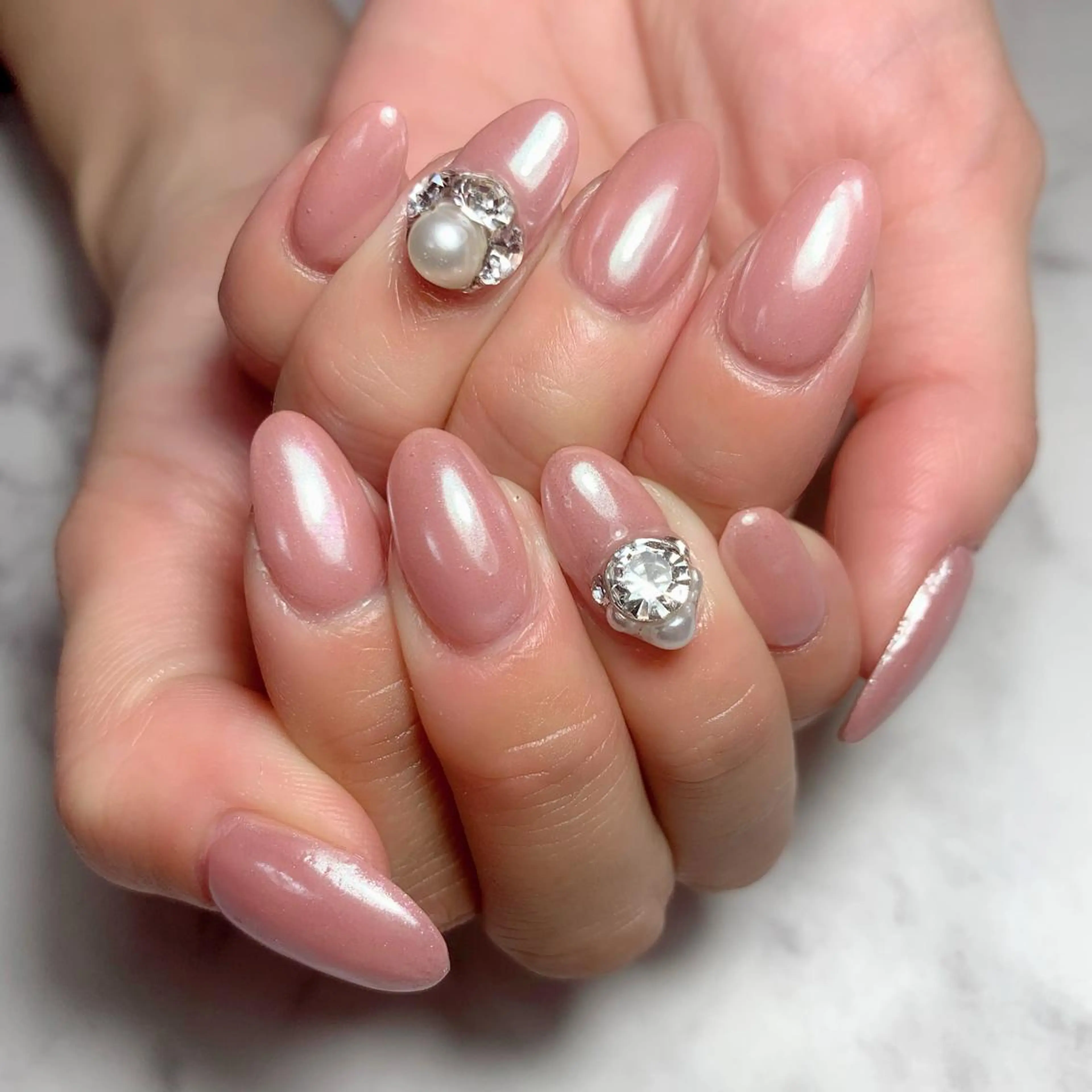 ネイル アートネイル ミラーネイル ハンドネイル Mellow Nailのネイルデザイン