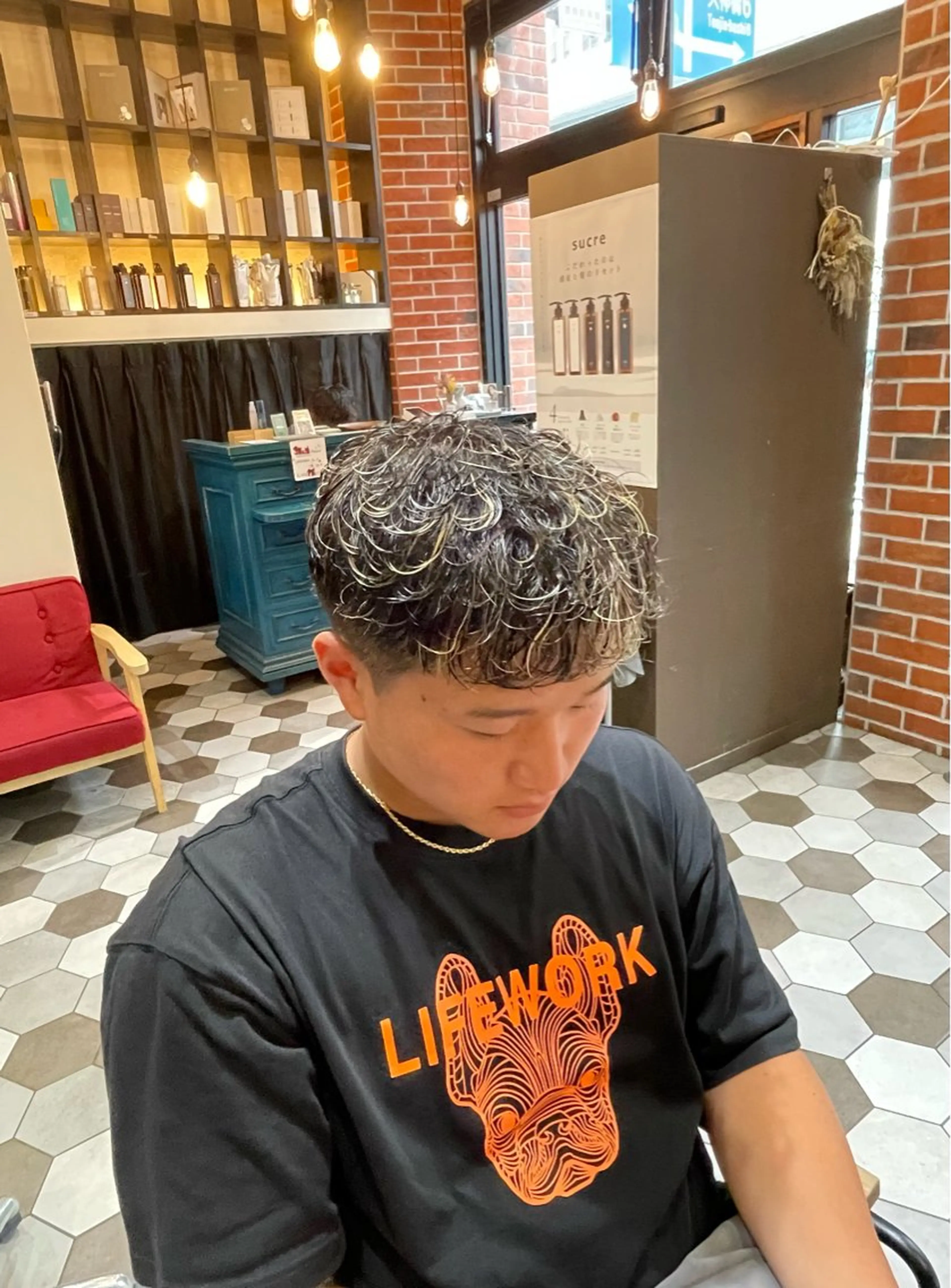 メンズ レイヤーカット/髪質 改善/鷲尾 駿のヘアスタイル