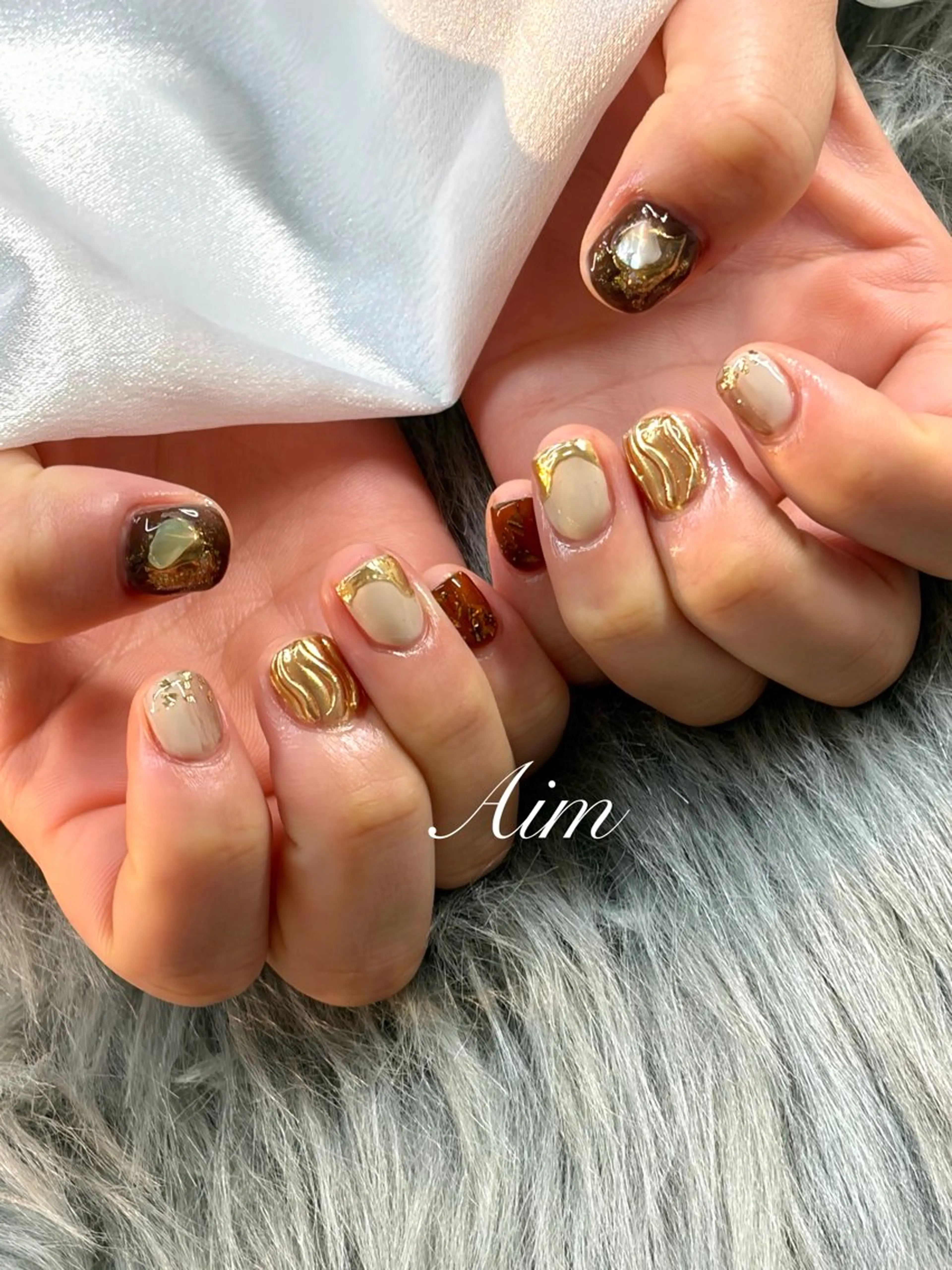 ネイル ハンドネイル Aim🌿 kanaのネイルデザイン