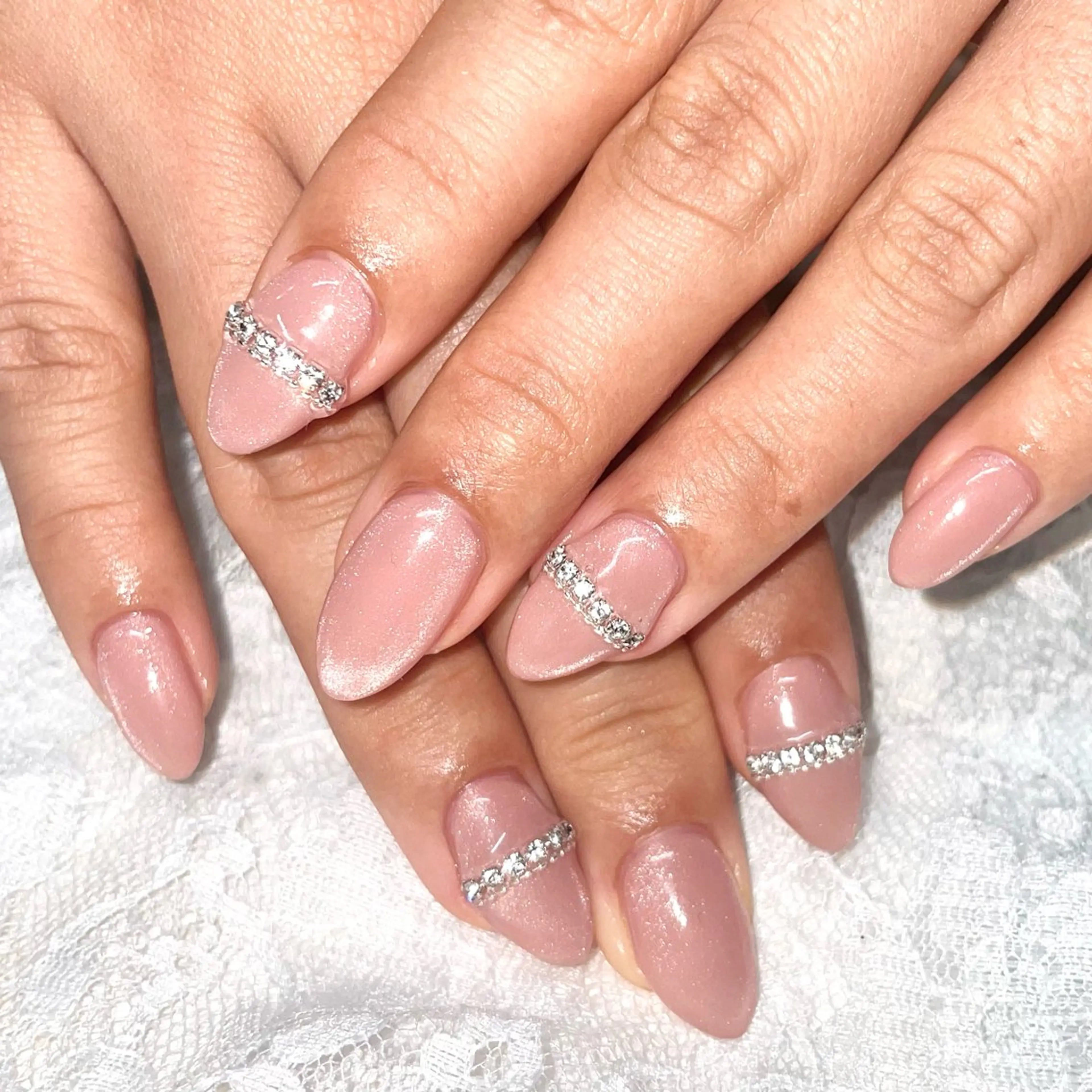 ネイル ジェルネイル マグネットネイル ハンドネイル Nail ヌシん家 AKANEのネイルデザイン