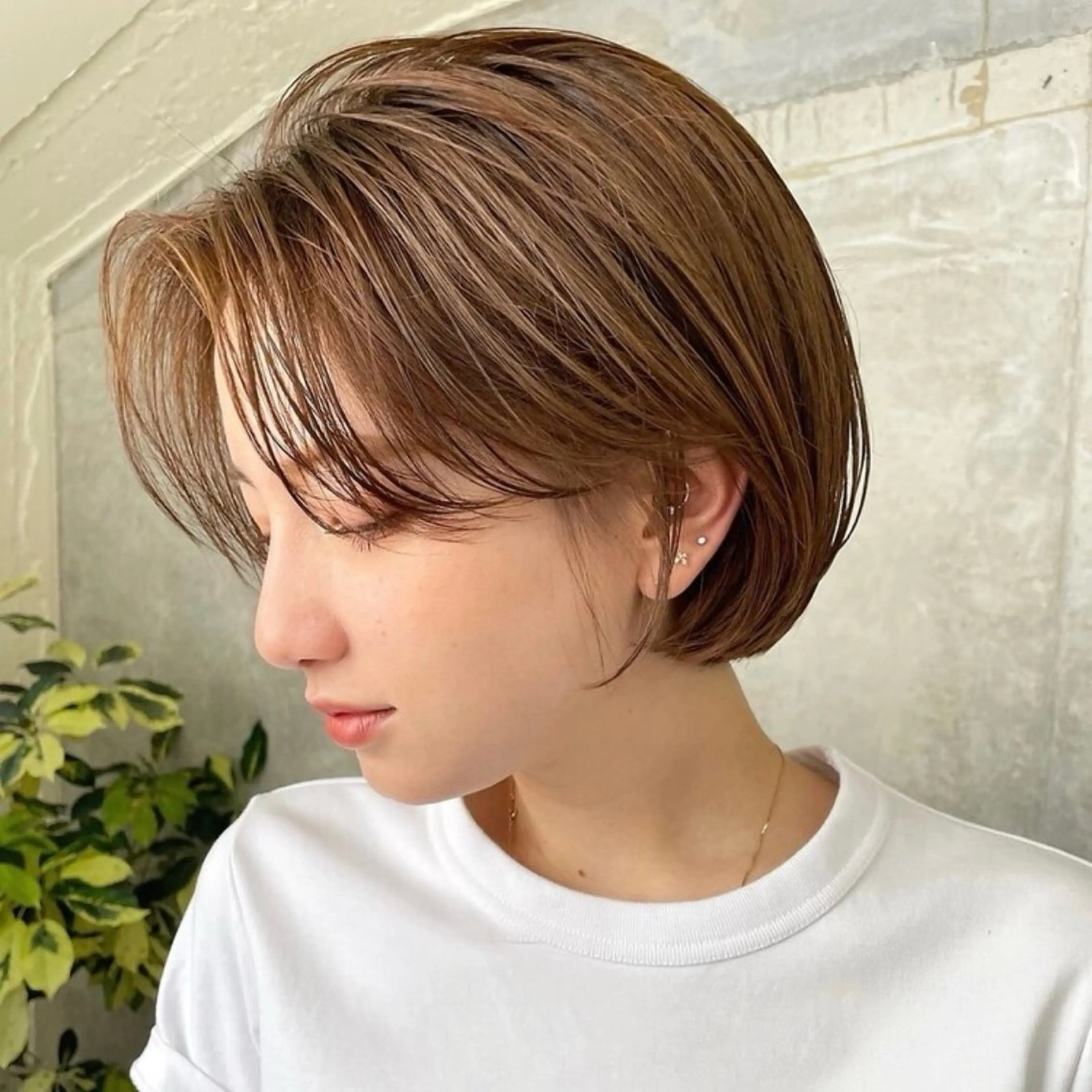 ショート カラー ショートヘア saya🦢メンズ /ショートカットのヘアスタイル