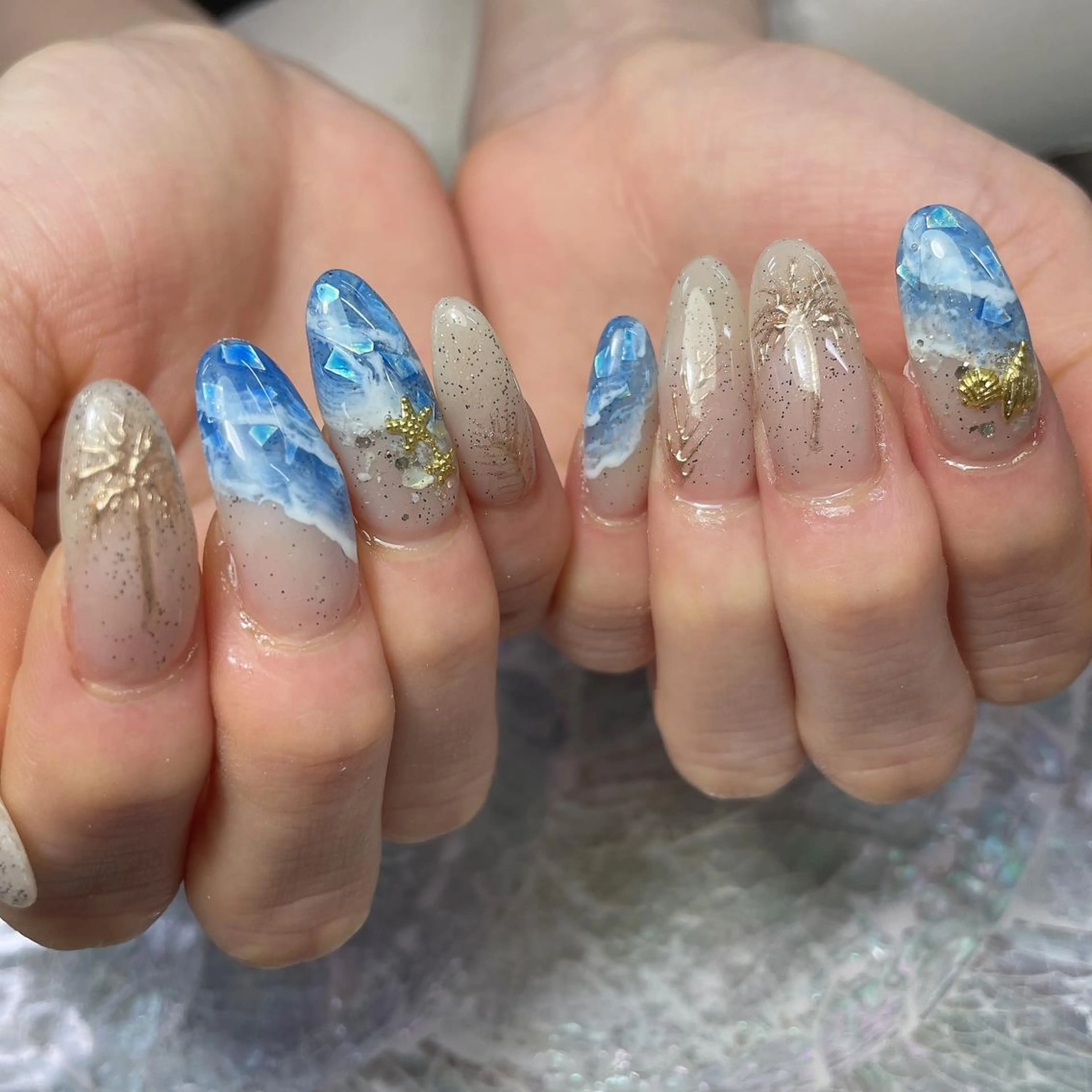 ネイル 夏ネイル private EMILIA/横浜のネイルデザイン