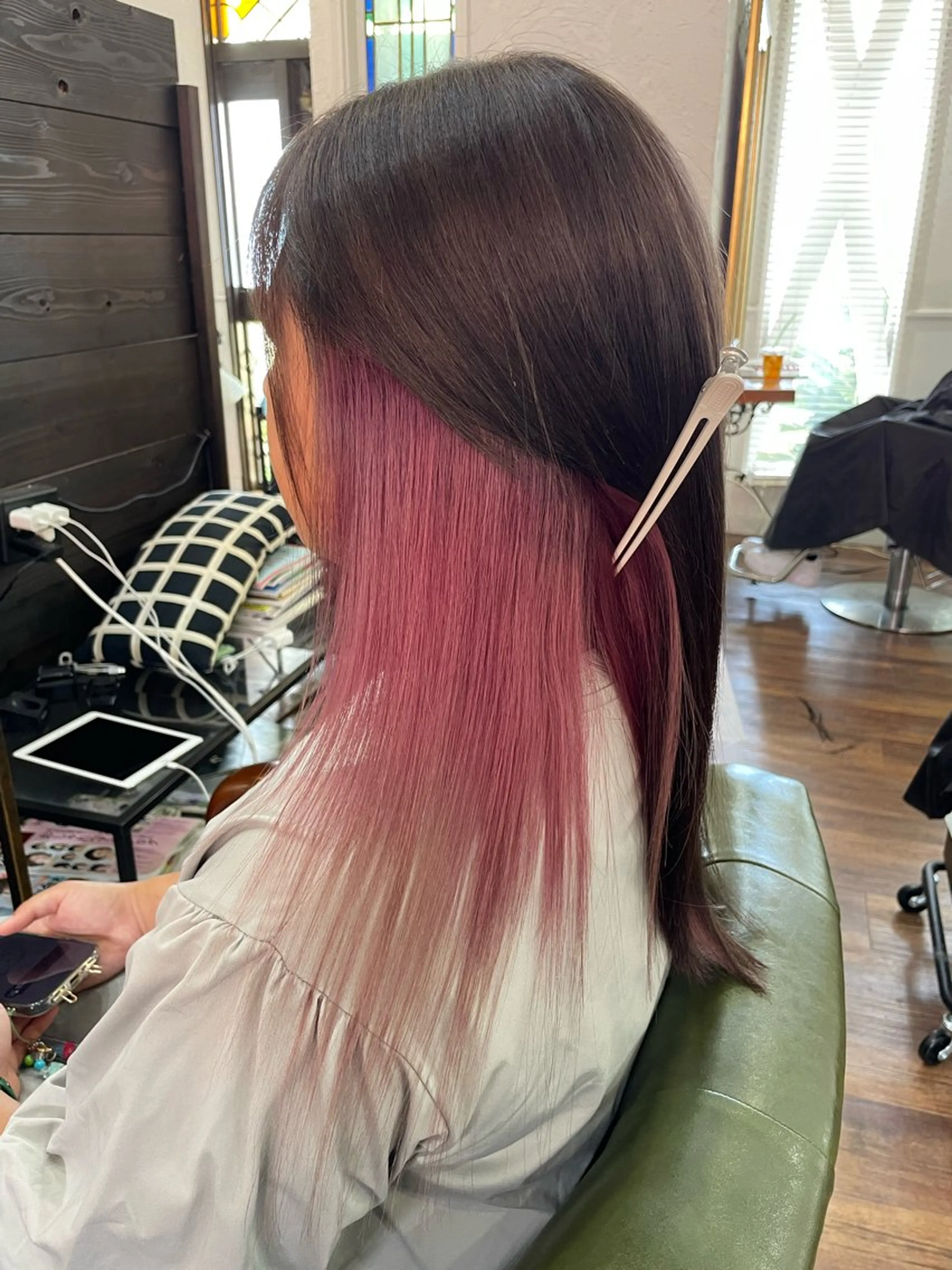 セミロング ヘアカラー REGISTA hair  works所属・下林 雅明のヘアスタイル