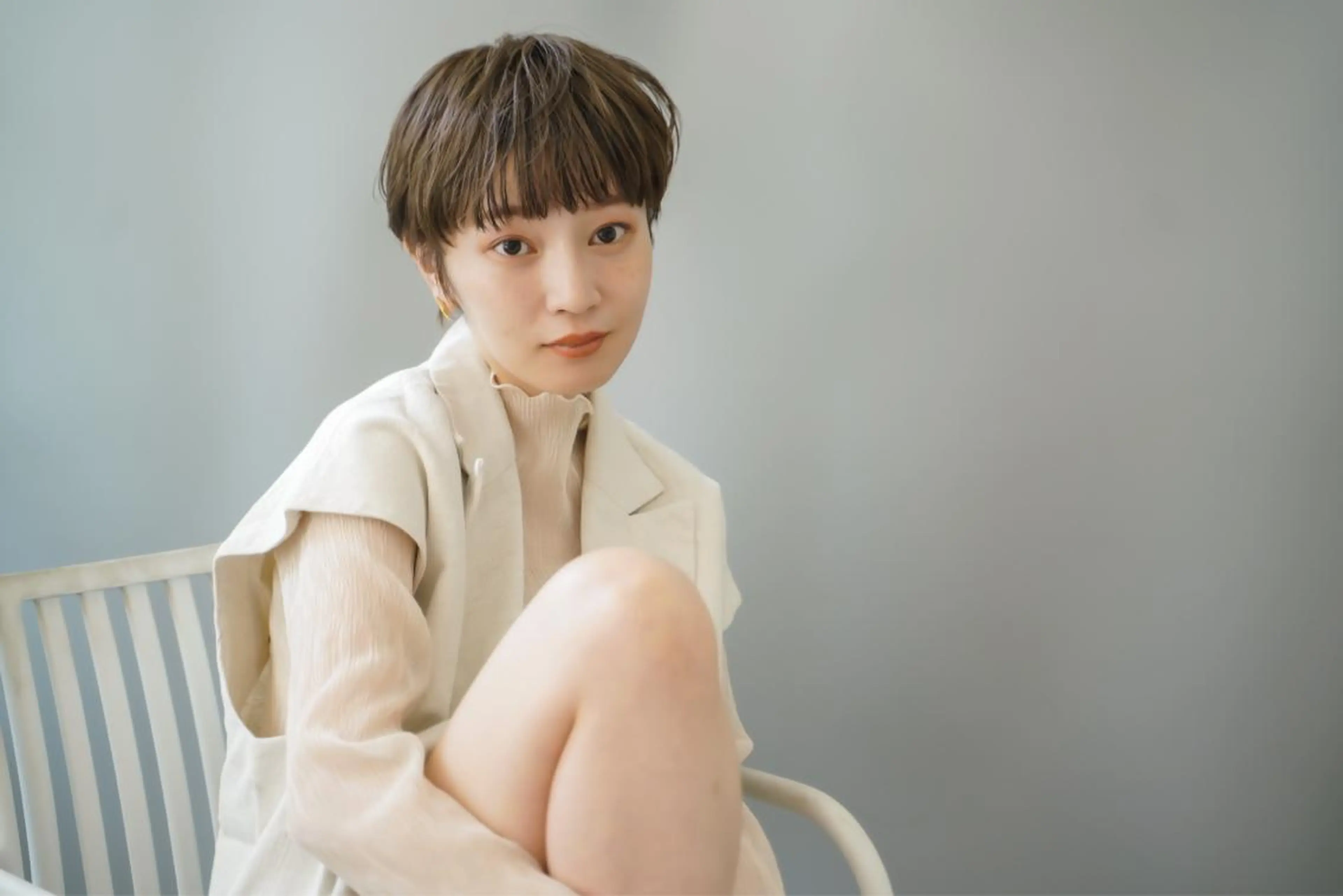 ショート エンテ所属・en-te:堀 恵里那のヘアスタイル