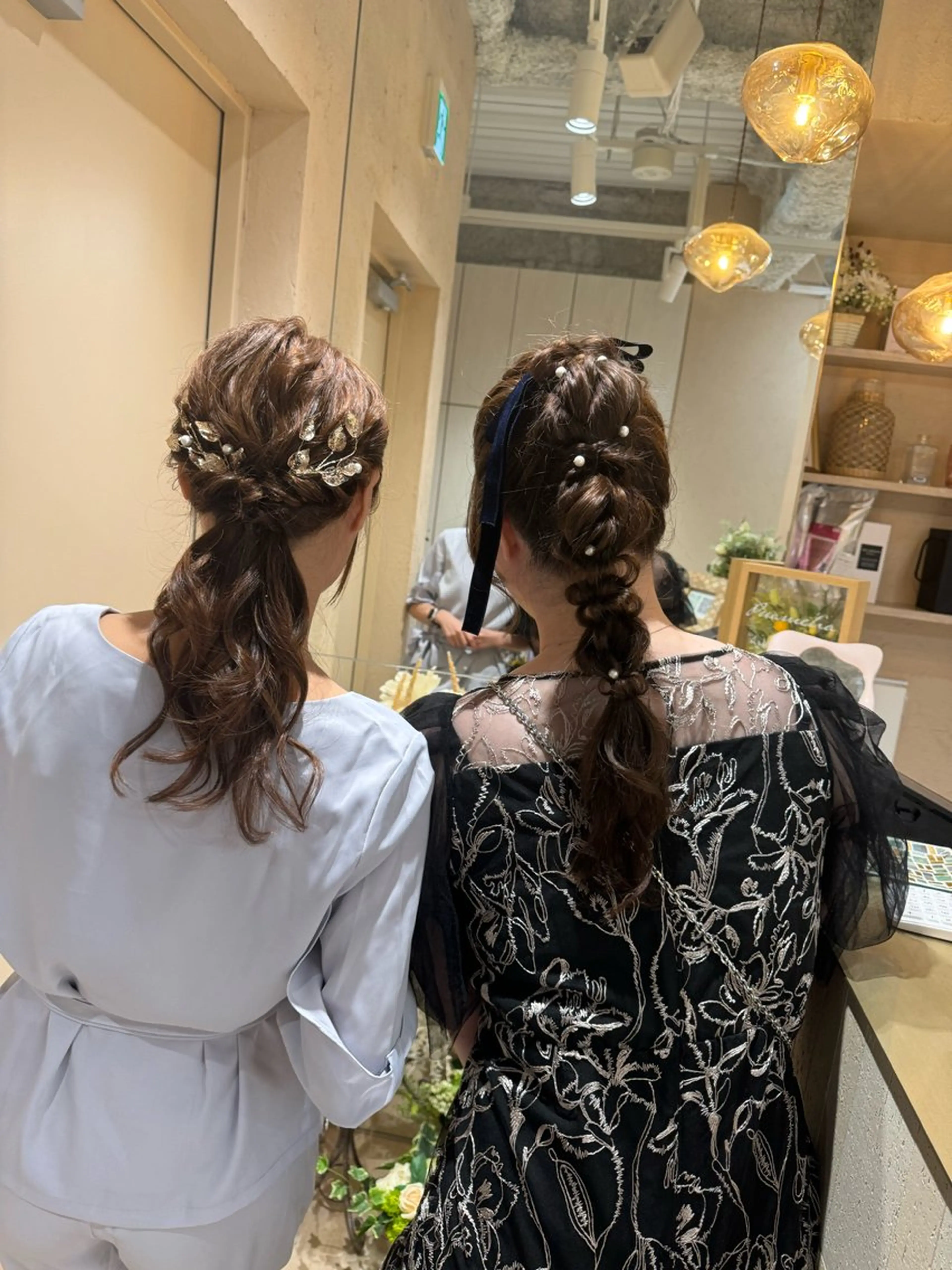 ヘアアレンジ ヘアセット レイヤーカット/髪質 改善/矯正🤍吉田のヘアスタイル