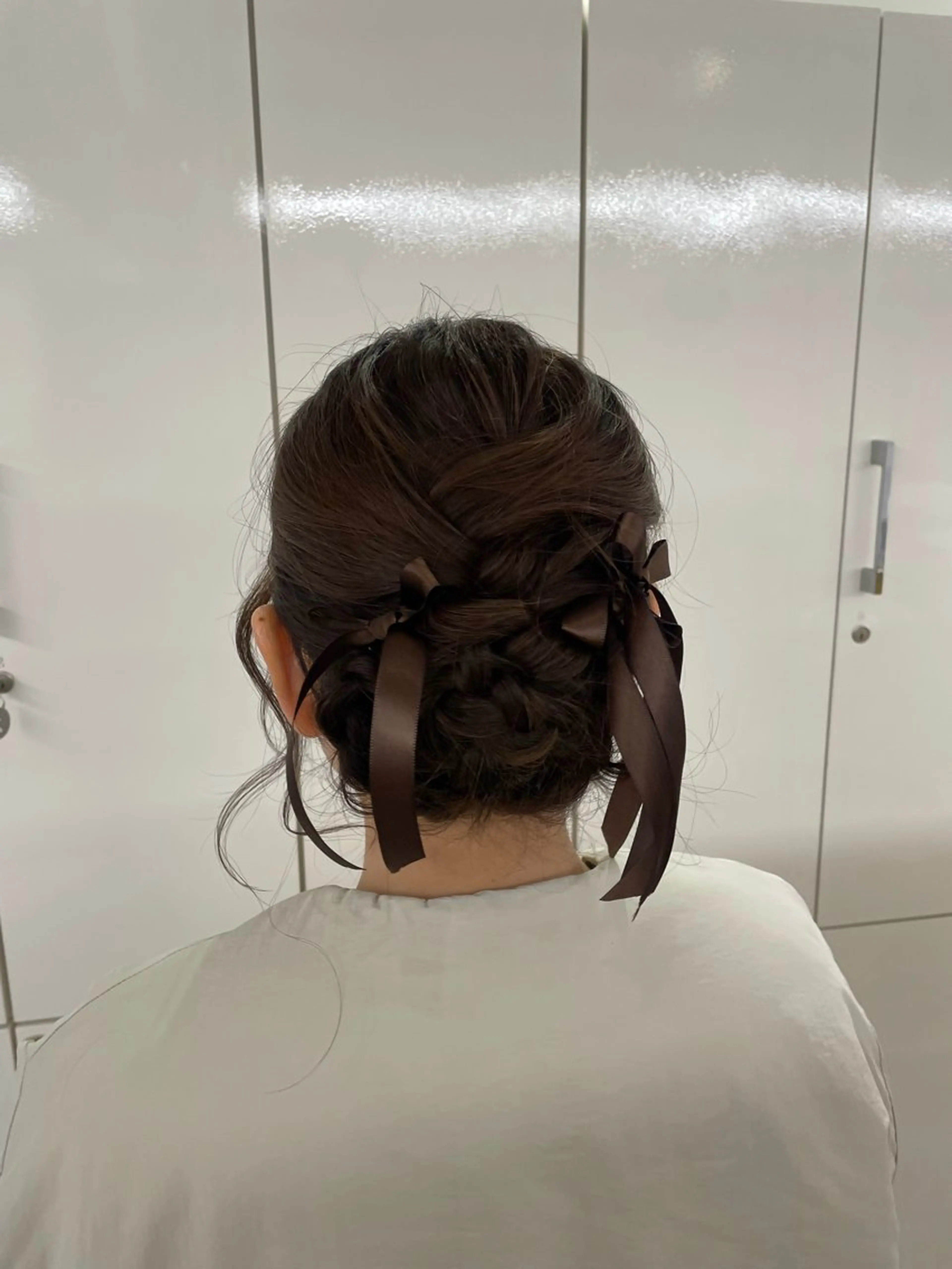ヘアアレンジ 安達 萌花のヘアスタイル