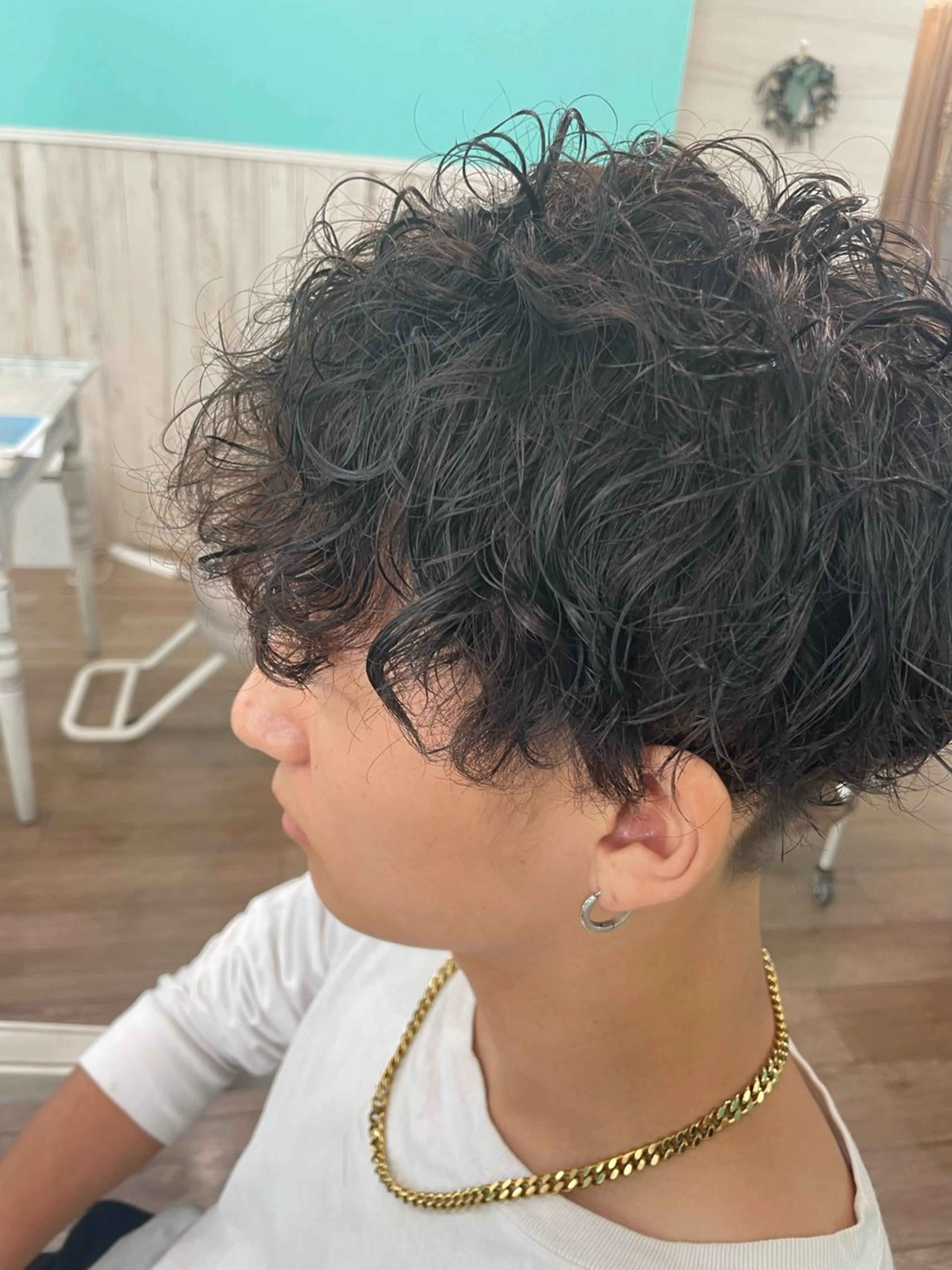 パーマ カット ヘアカラー パーマ 🐆アンドウ チカコ🦓のヘアスタイル