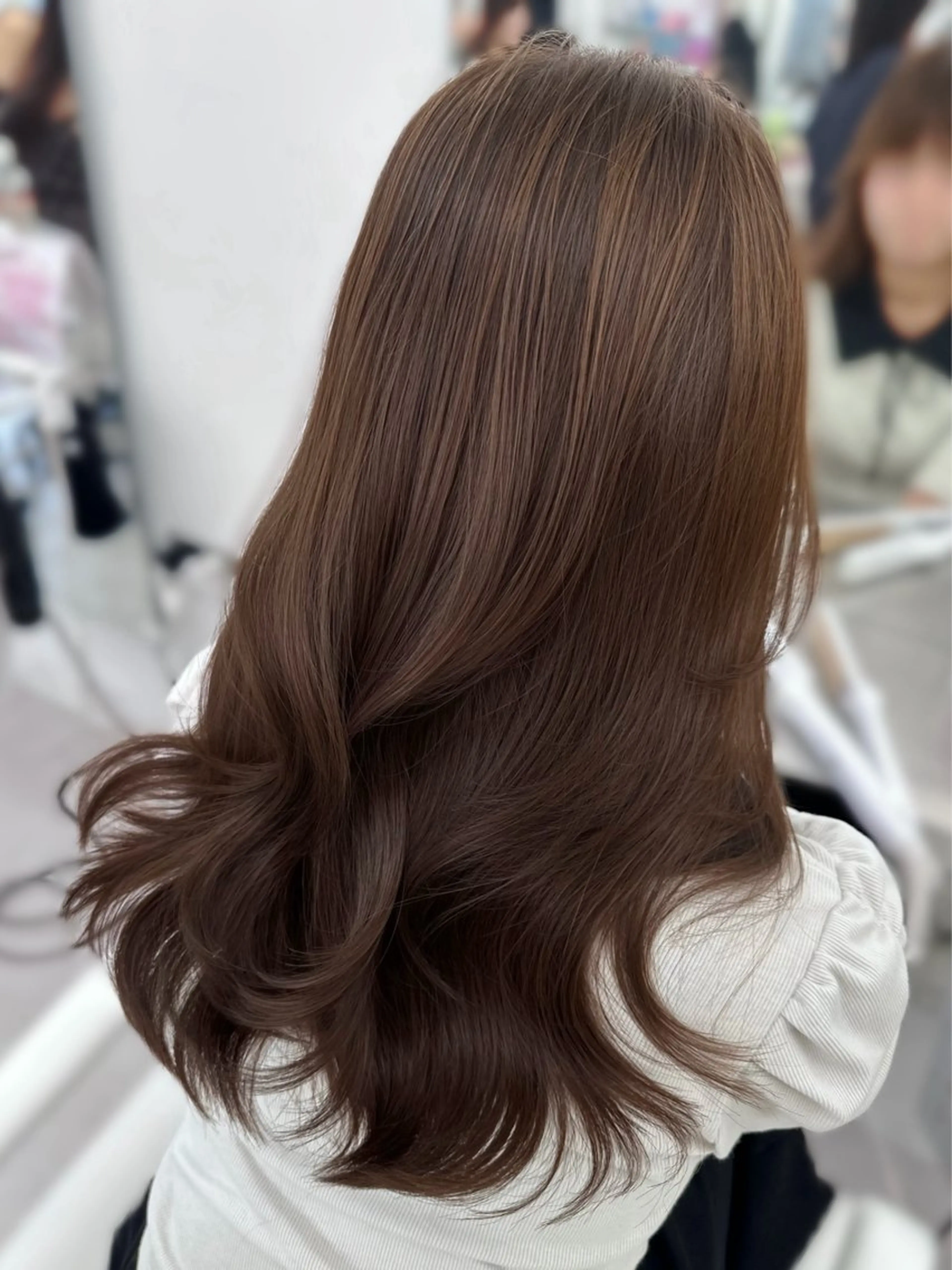 セミロング なつき🎀韓国 styleのヘアスタイル