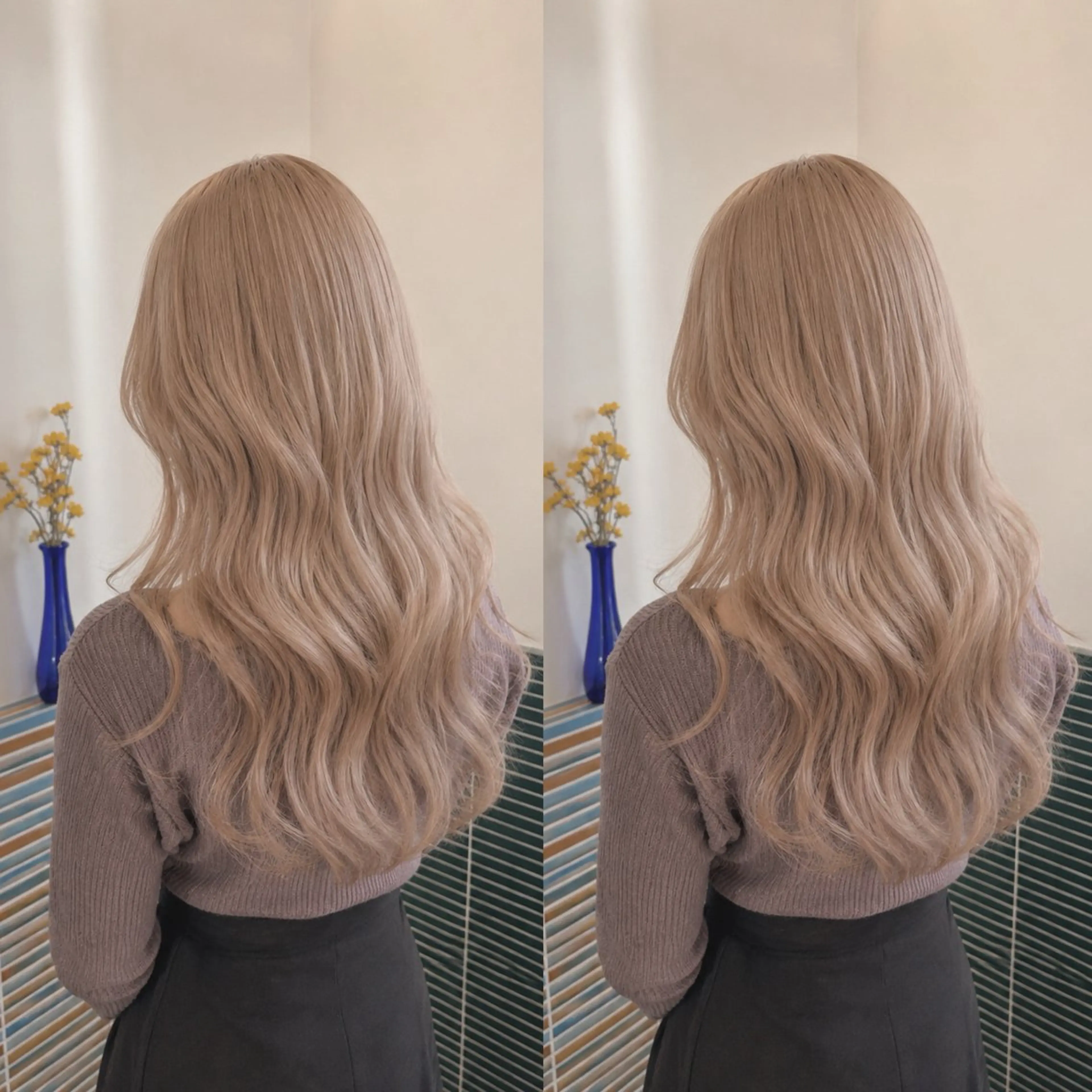 ロング カラー ヘアカラー カラー特化/ブリーチ 梅田中崎町/あかりのヘアスタイル