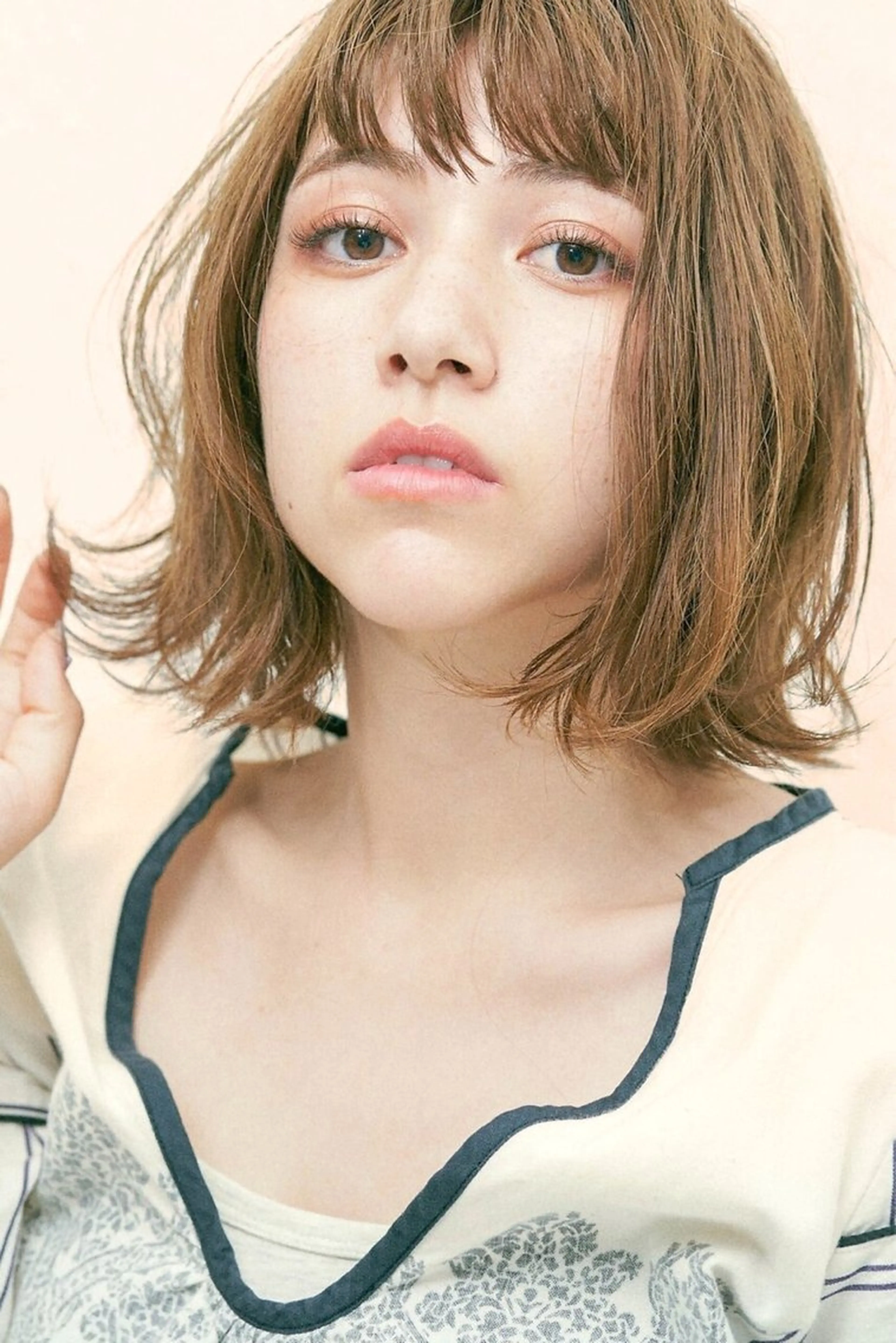 ショート ✨透け感カラー✨ 上村一樹のヘアスタイル