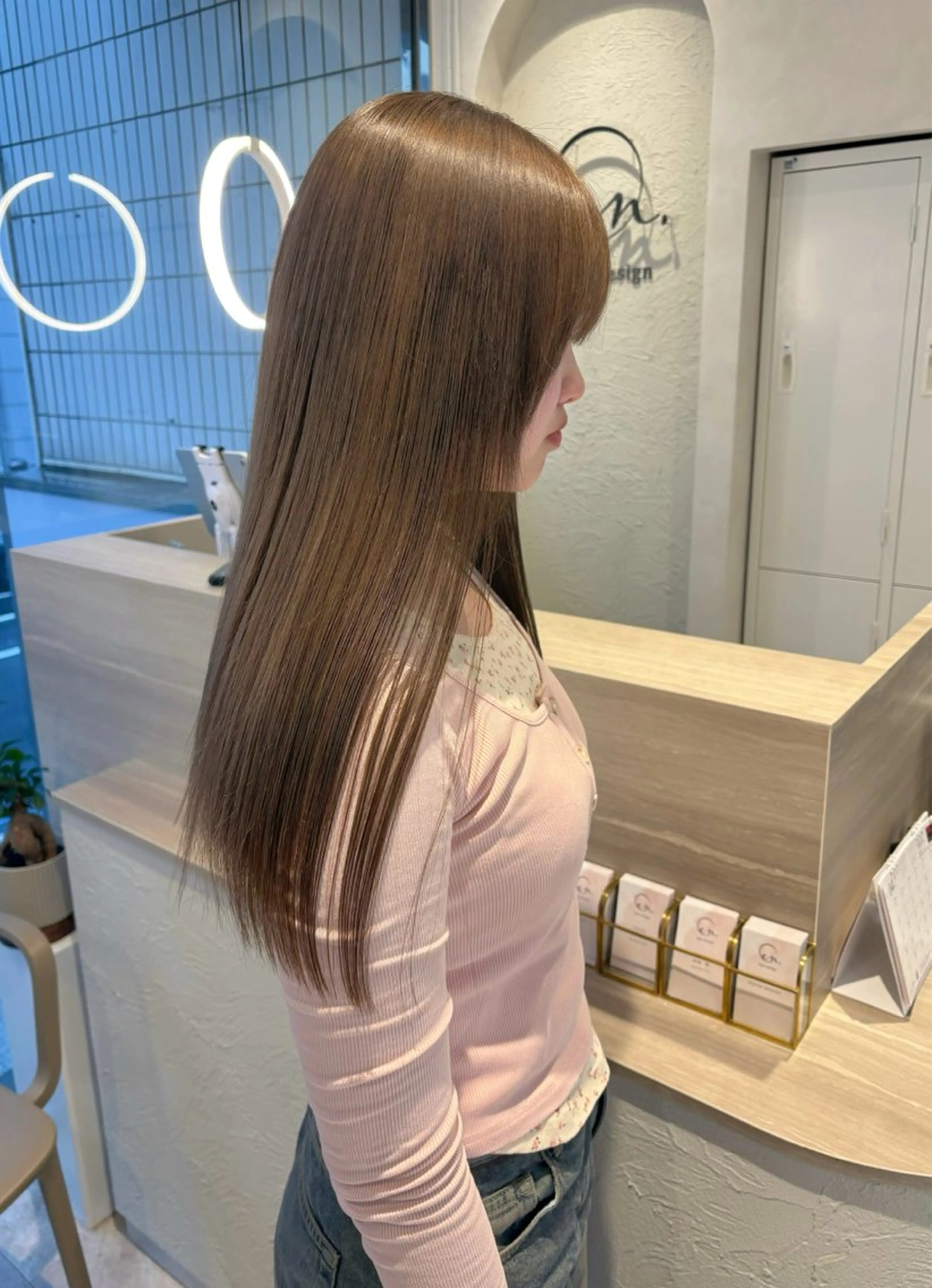 ロング カラー 透明感カラー miyu ♡のヘアスタイル