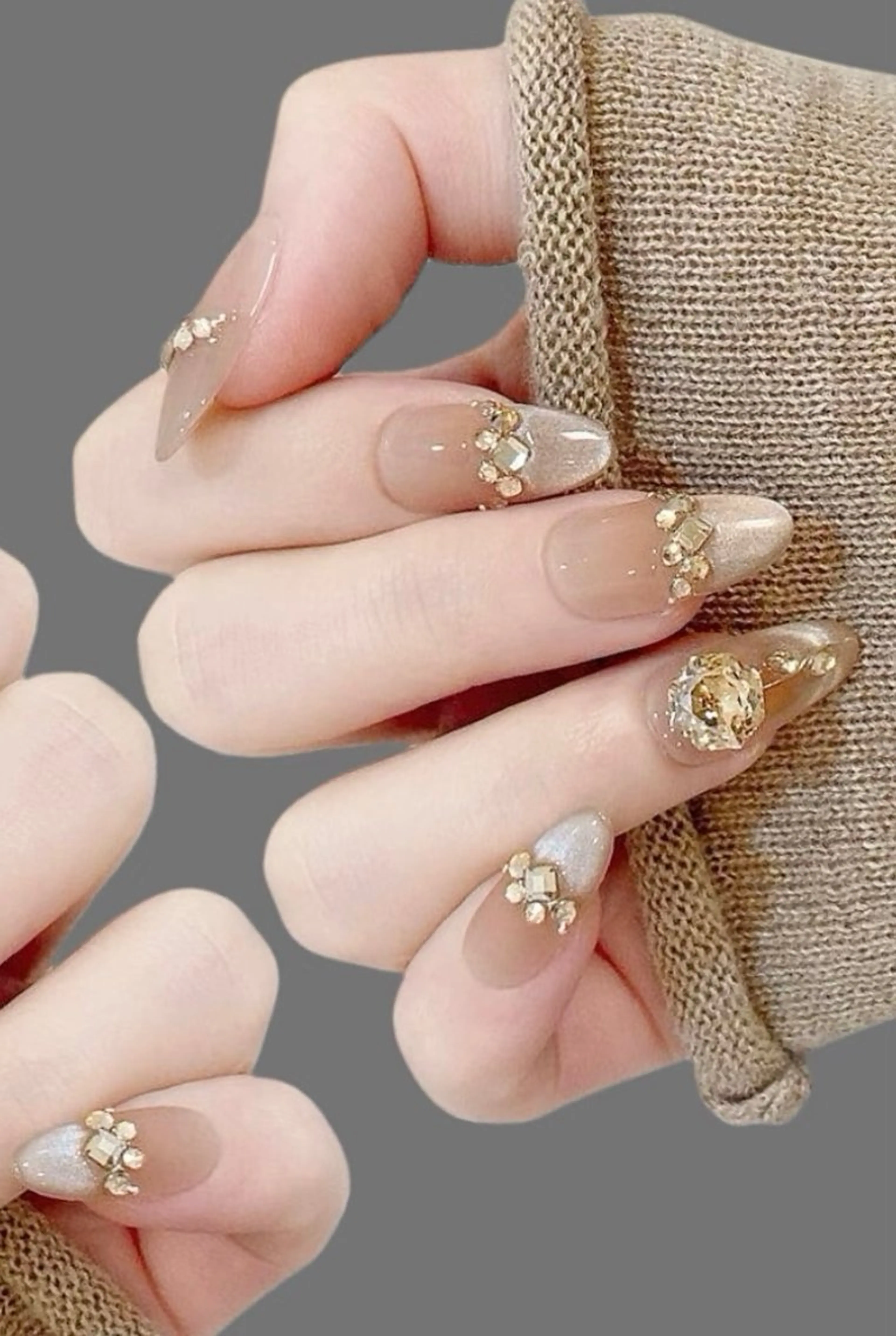 ネイル べっ甲ネイル フットネイル ゴールド マグネットネイル ミラーネイル ハンドネイル ハンドケア 大門浜松町 ネイルのネイルデザイン