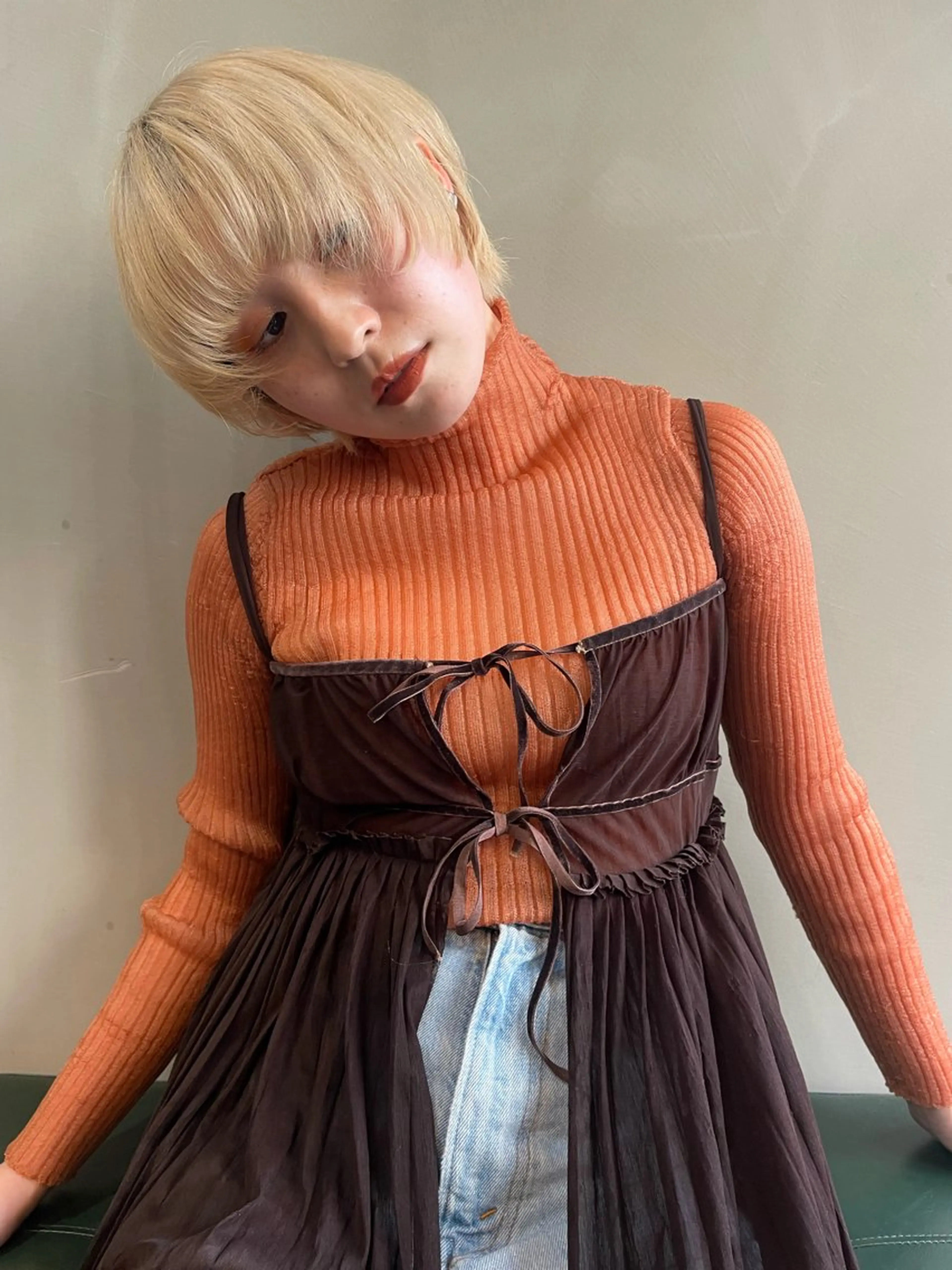 ショート カラー ショート/ボブ/ 心斎橋/宮脇美奈のヘアスタイル