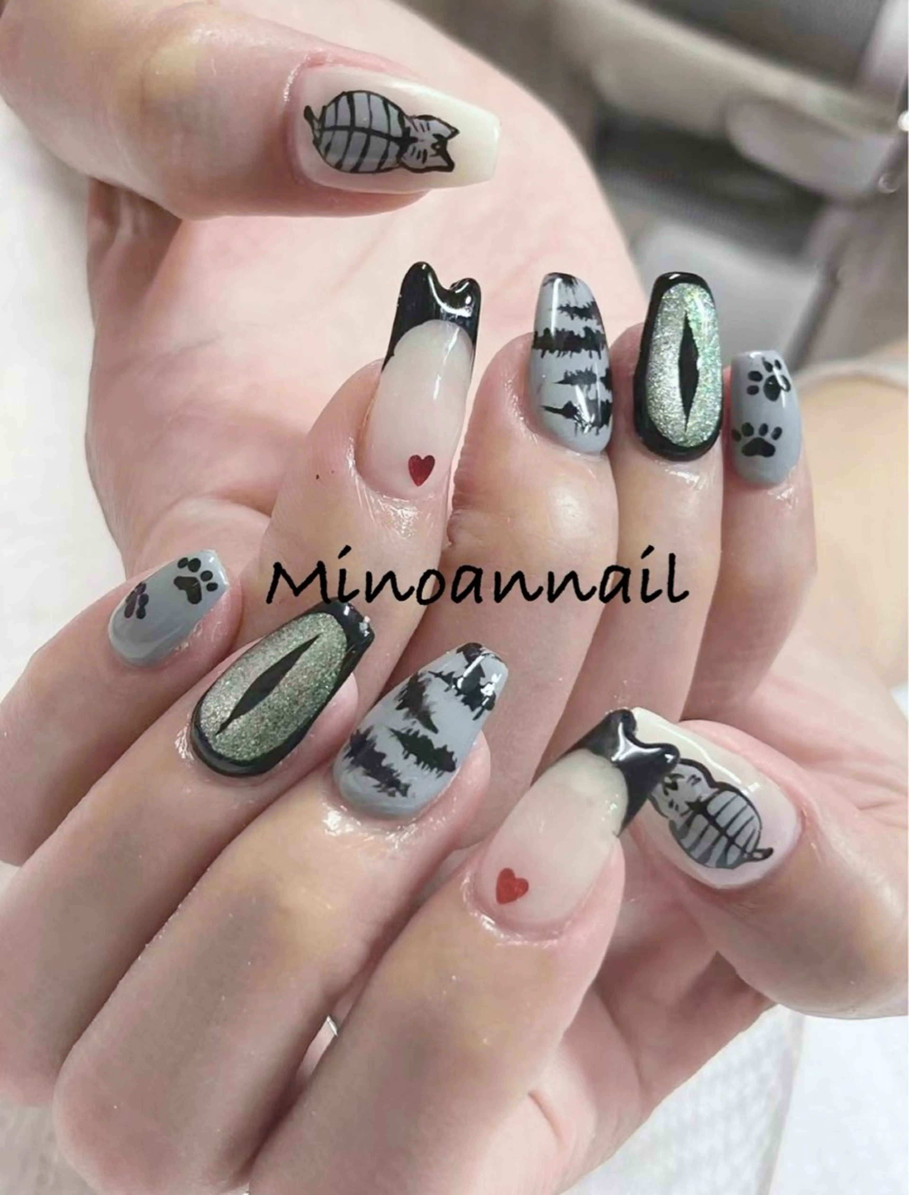 ネイル 美ノ庵ネイルサロン メトロポリタン前店のネイルデザイン