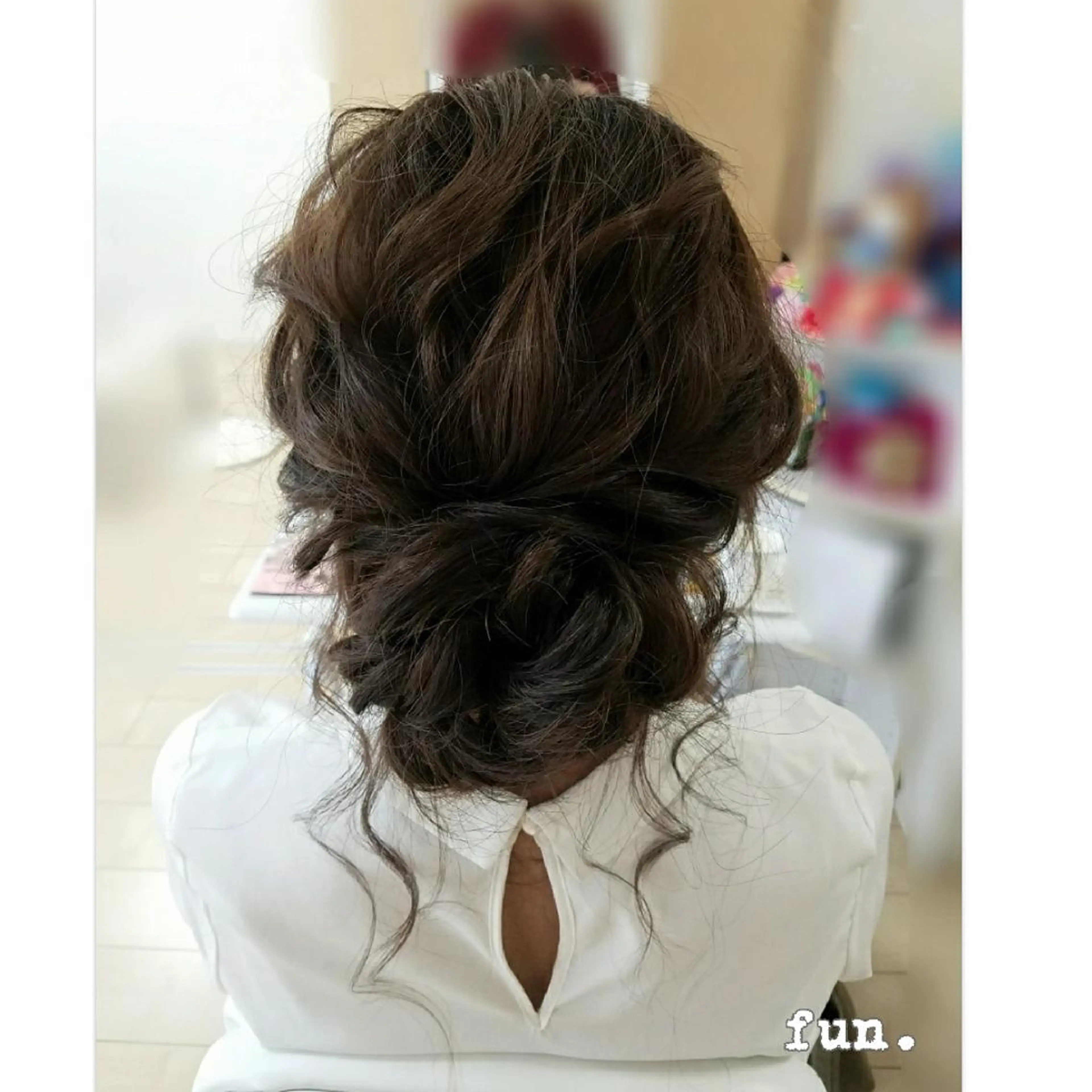セミロング ヘアアレンジ fun./ヘアセット /エクステ/着付のその他イメージ