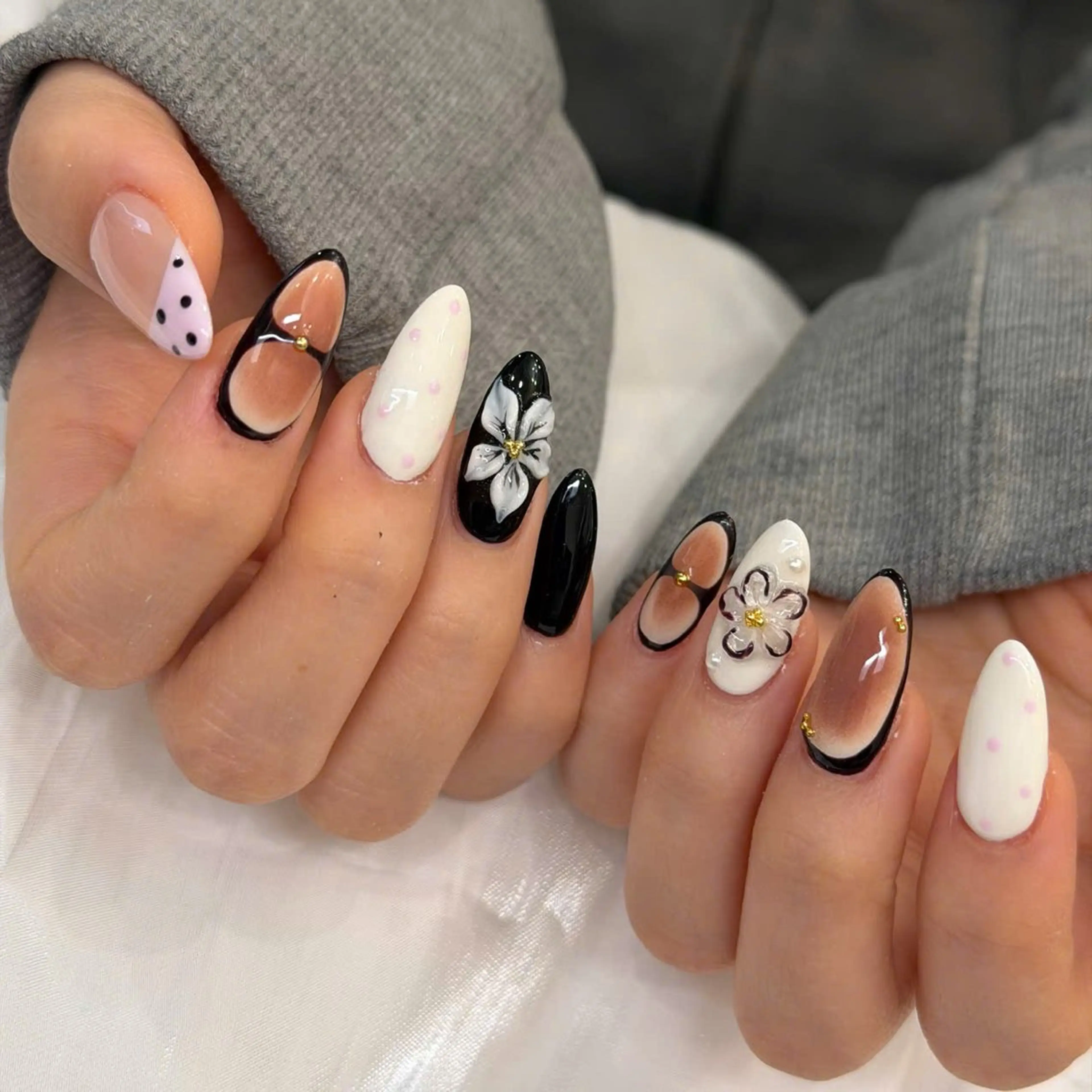 ネイル 持ち込み オフィスネイル シンプルネイル ハンドネイル Luci Nailのネイルデザイン