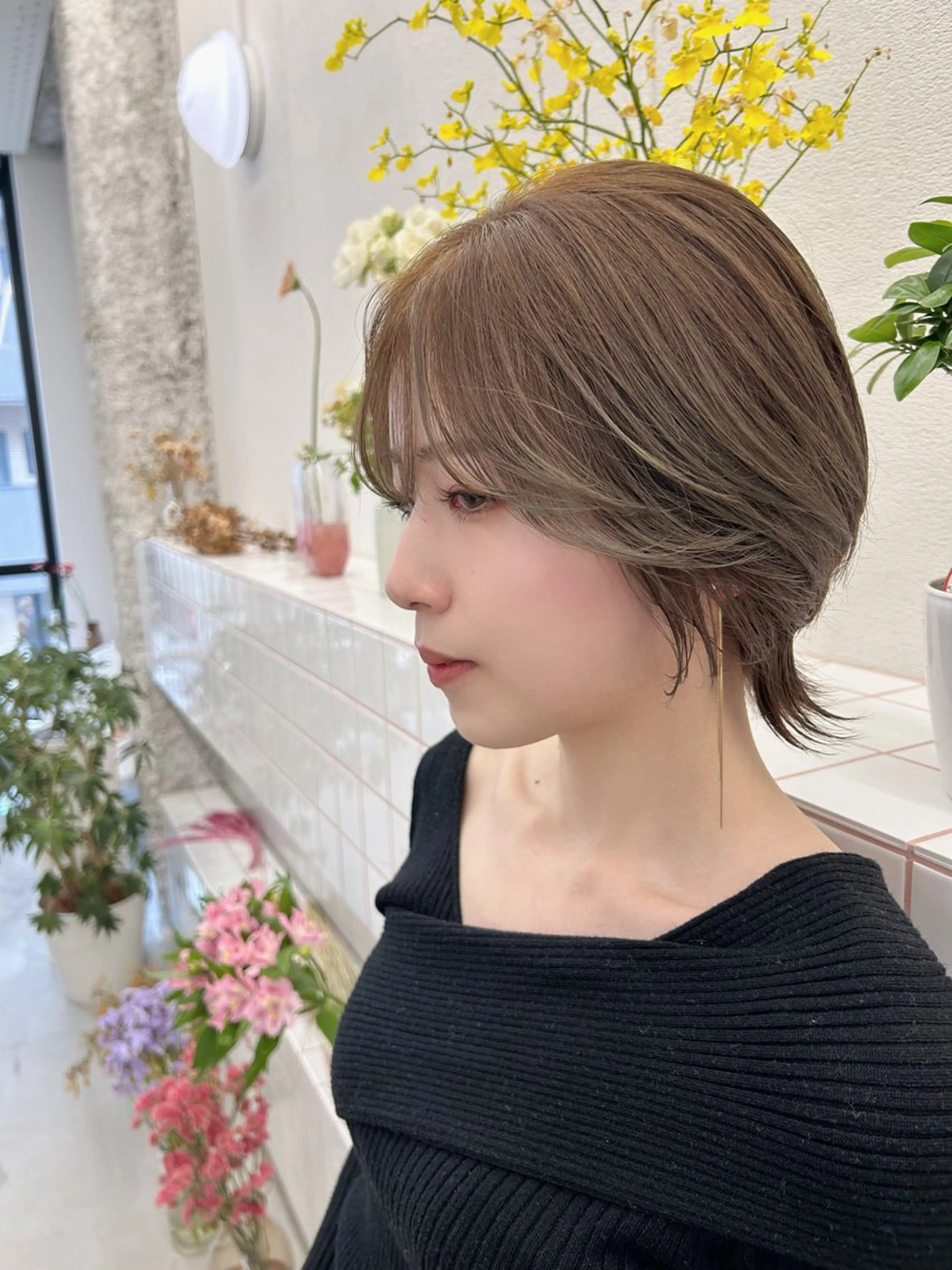 ショート ウルフカット 名古屋/久屋大通 /不破新のヘアスタイル