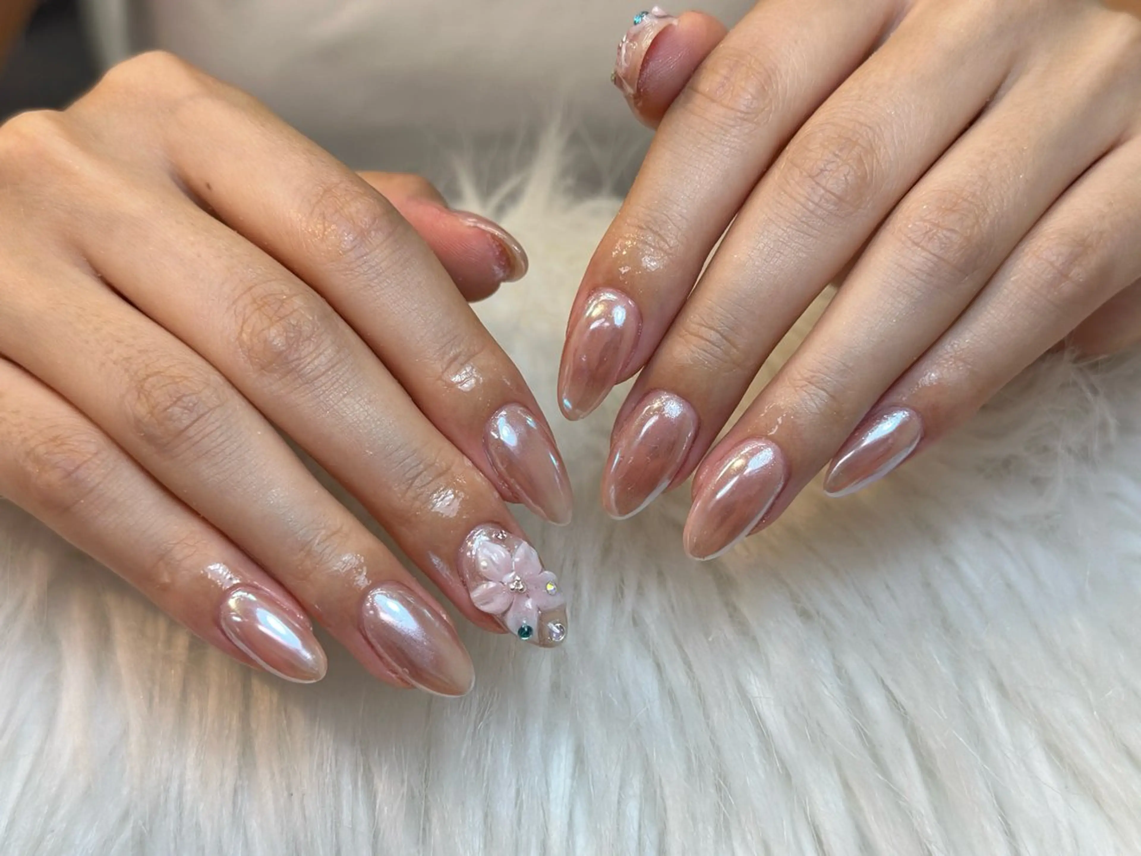 ネイル アートネイル ジェルネイル マグネットネイル ハンドネイル JennNail_ マオのネイルデザイン