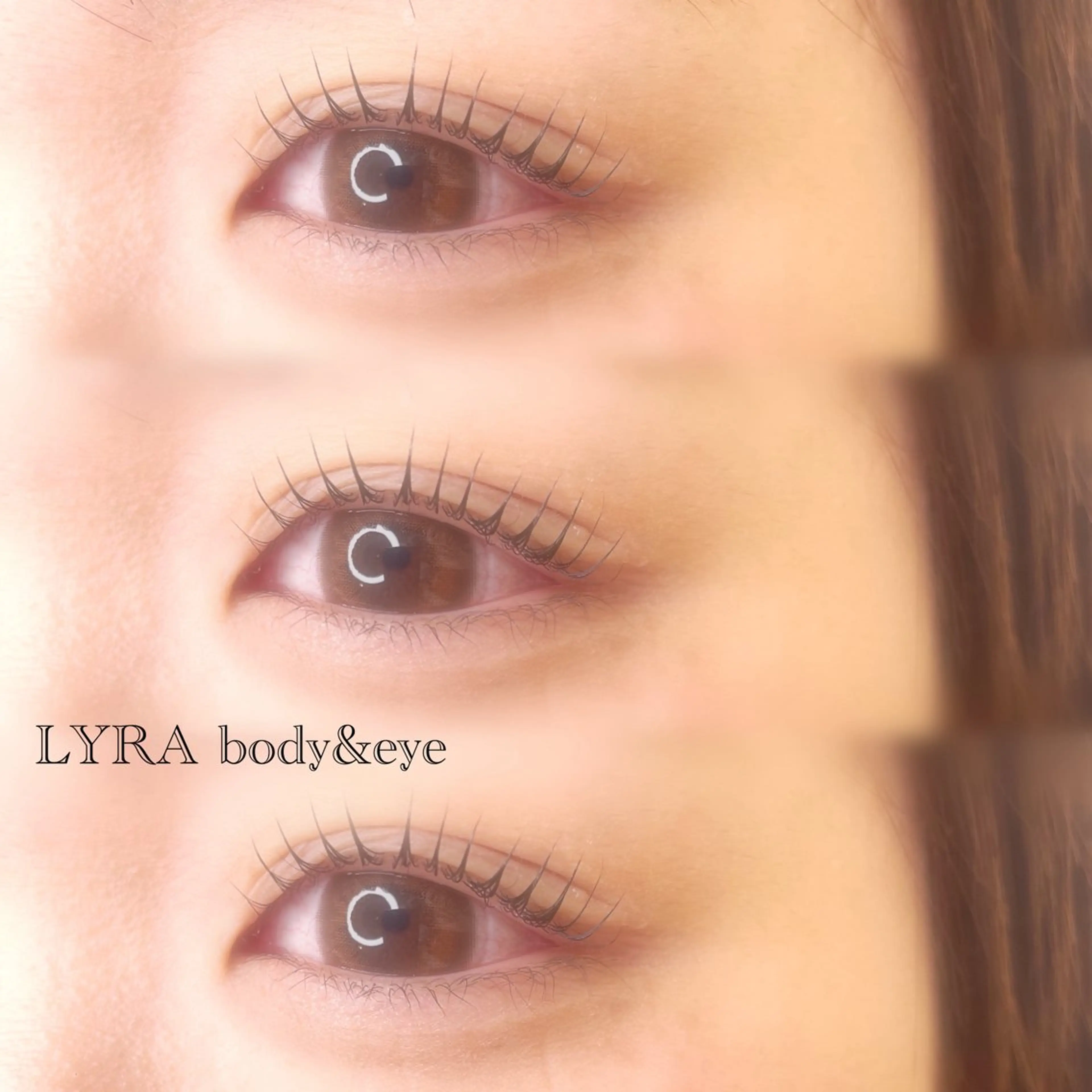 マツエク・マツパ 束感まつ毛 LYRA ゆうりのマツエク・マツパデザイン