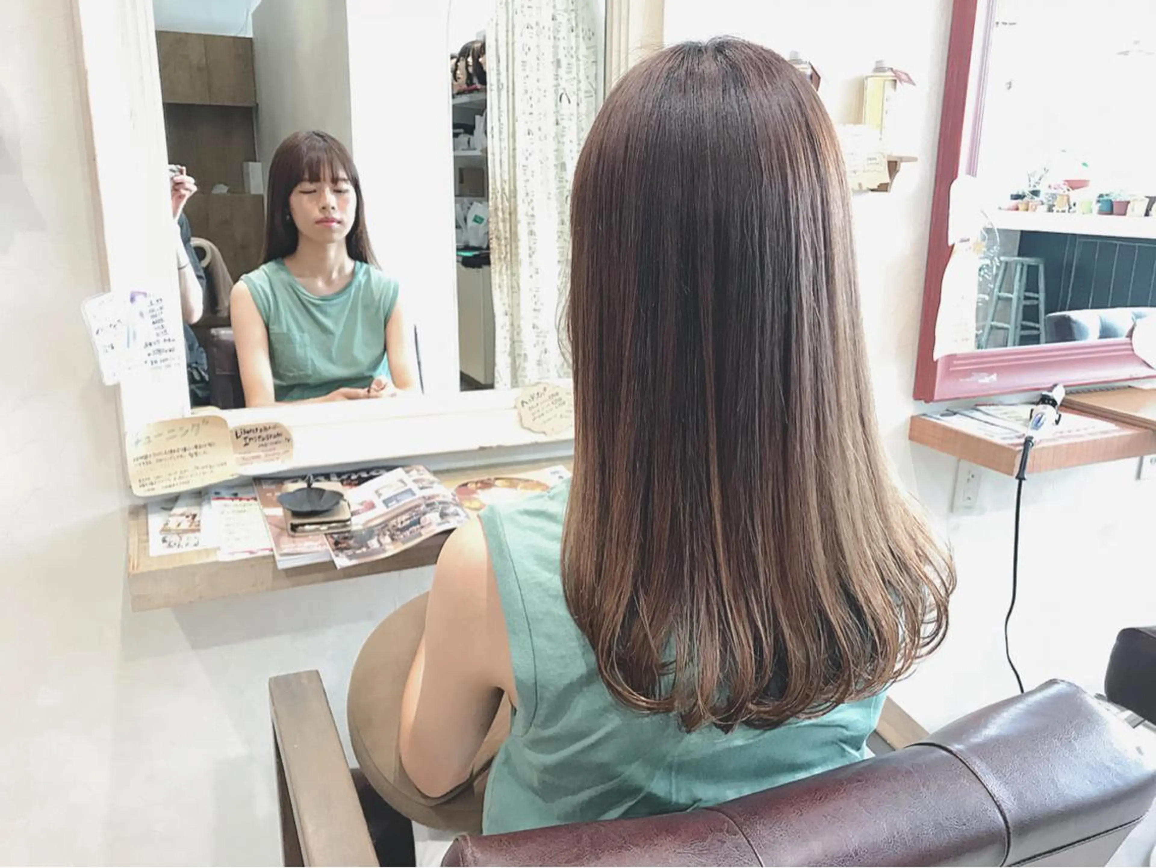 セミロング メンズ指名多数!! SiLO 田島のヘアスタイル