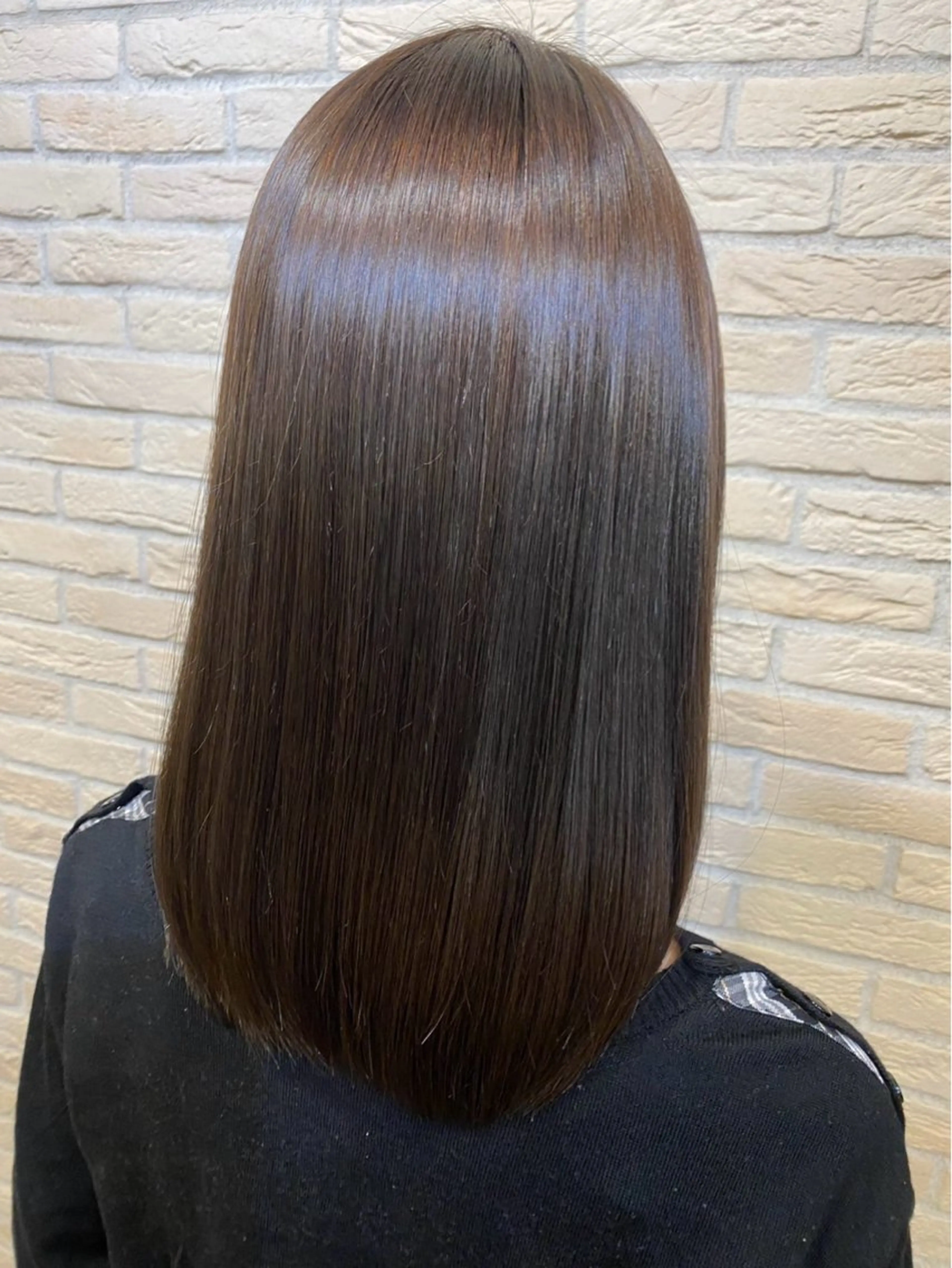 ロング カット 縮毛矯正 トリートメント 【髪質改善/美髪】 ⭐️川嶋 陸央⭐️のヘアスタイル