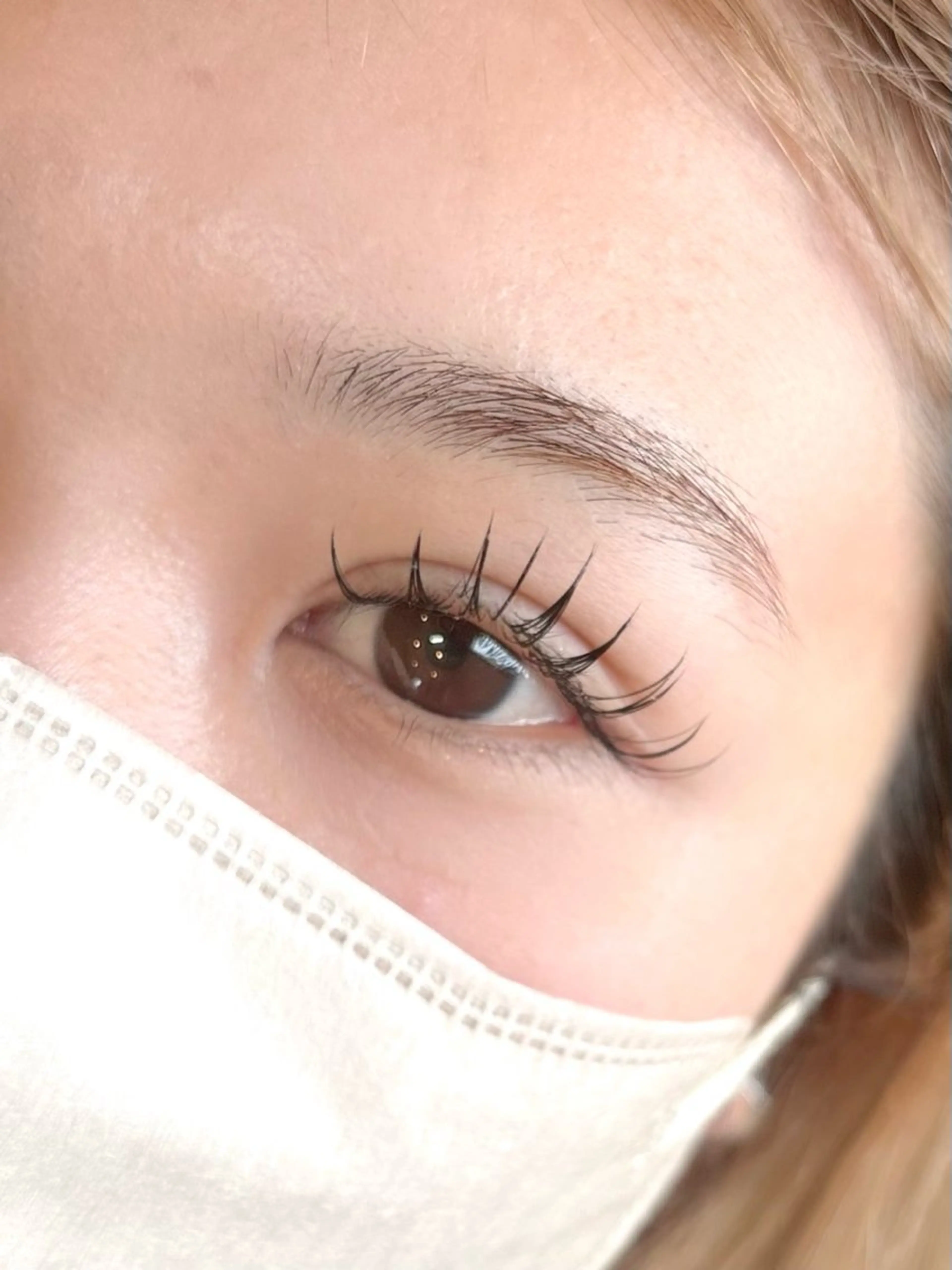 マツエク・マツパ 束感まつ毛 マツエク mikako 🤍のマツエク・マツパデザイン