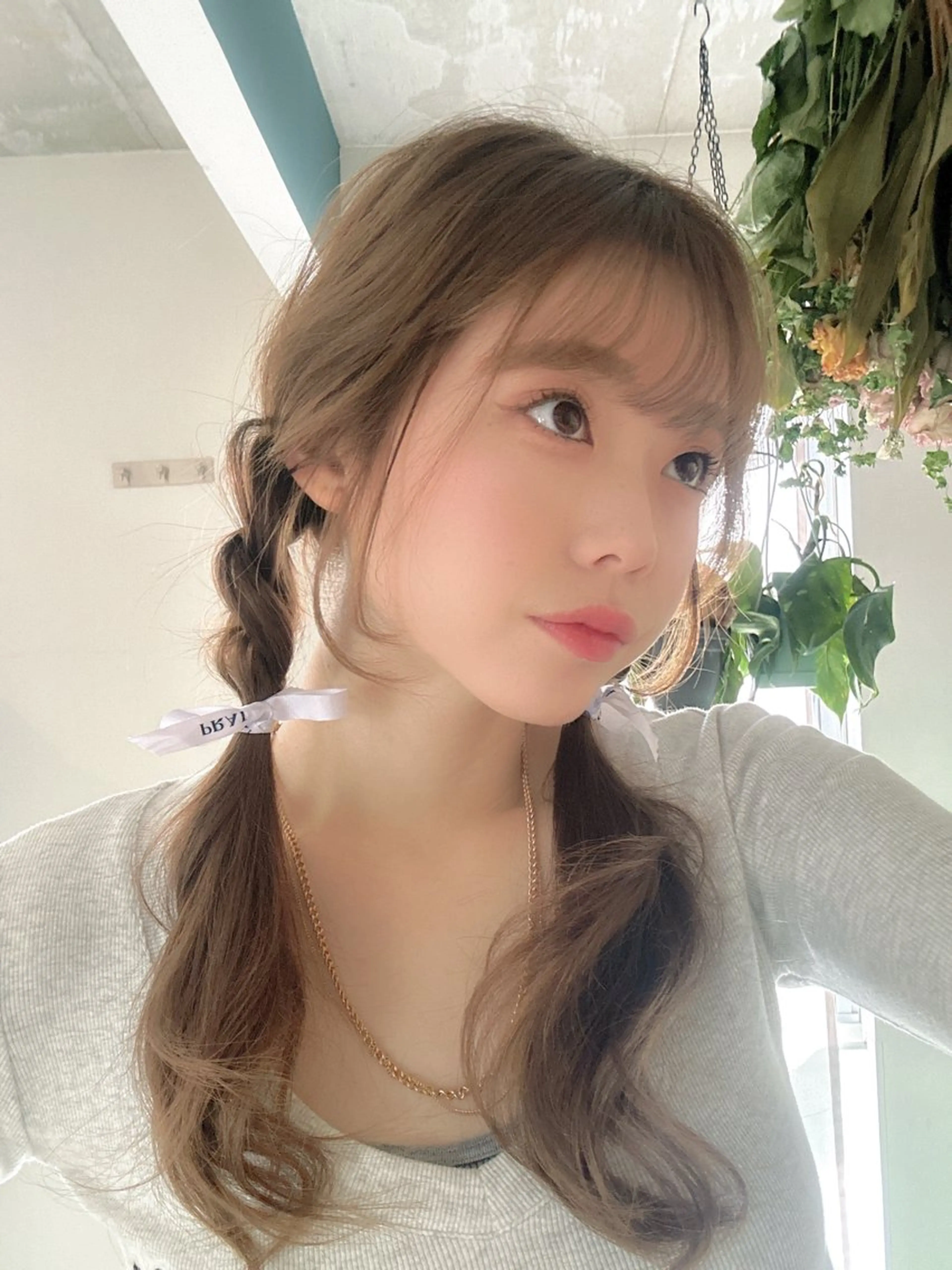 ロング カラー 卒業式ヘアセット🎀 ヘアアレンジのヘアスタイル