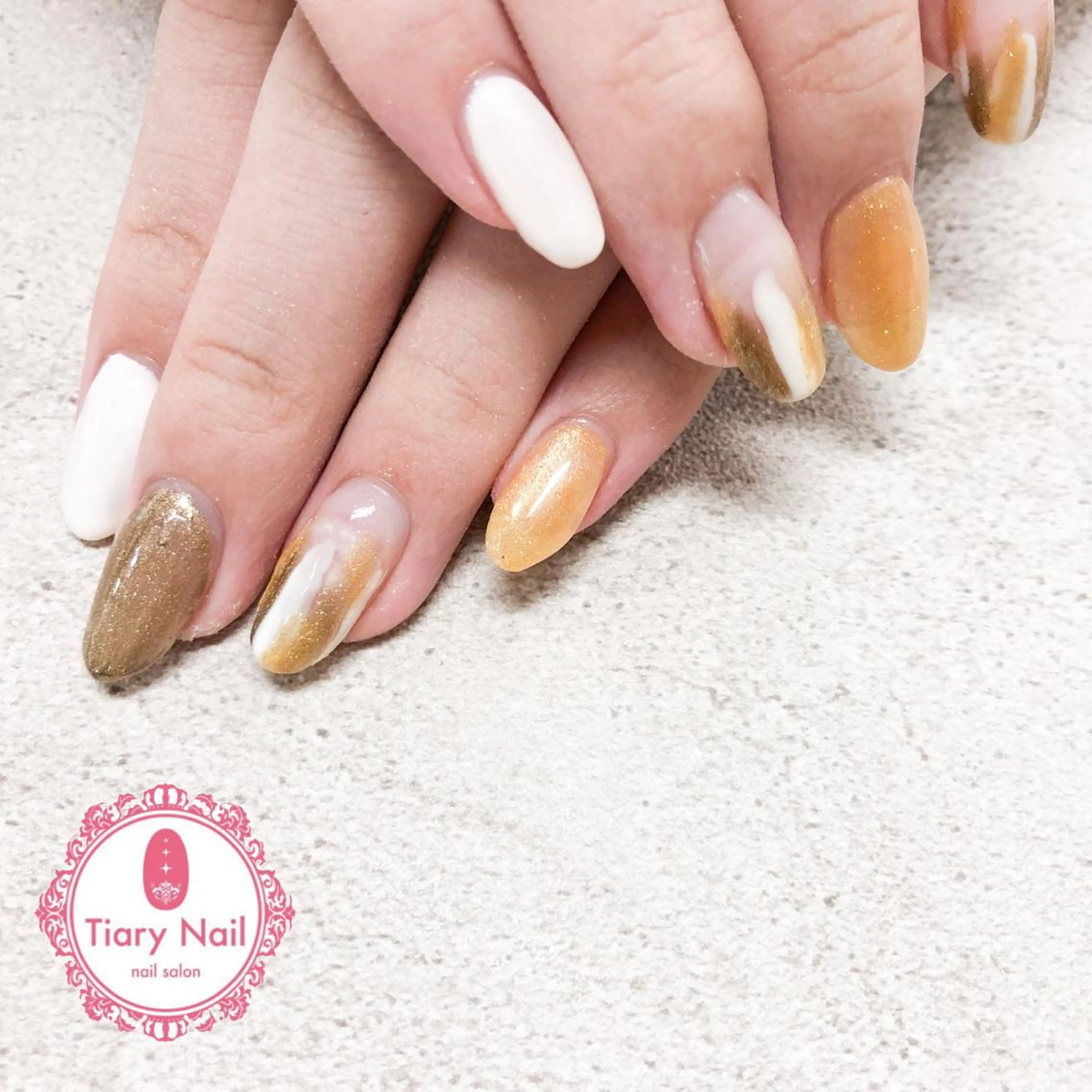 ネイル tiarynail K K🐼のネイルデザイン