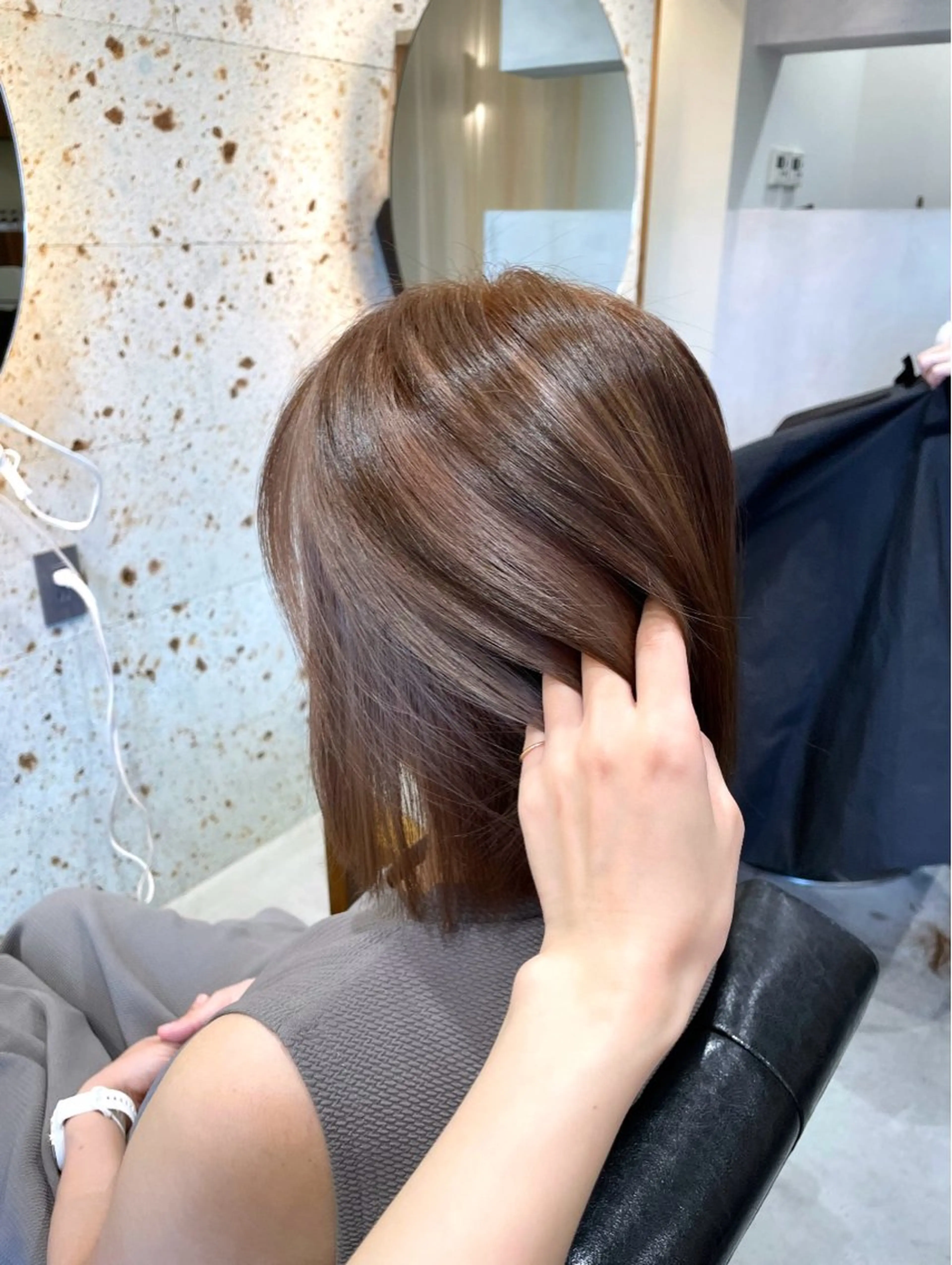 ショート カラー ヘアカラー トリートメント tim hinaのヘアスタイル