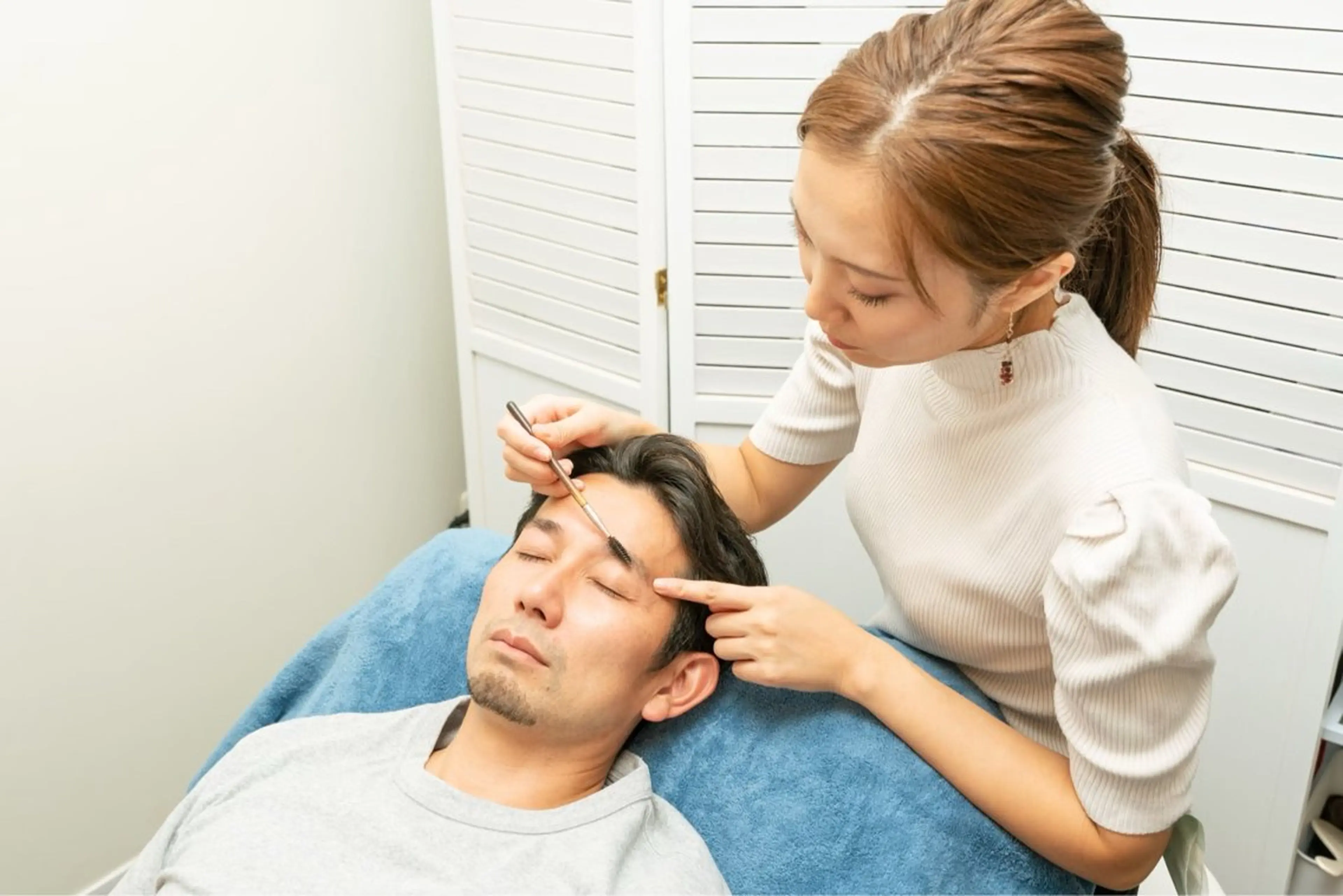 メンズ アイブロウ メンズ眉サロン フェイスオブアズサのエステ・リラクイメージ