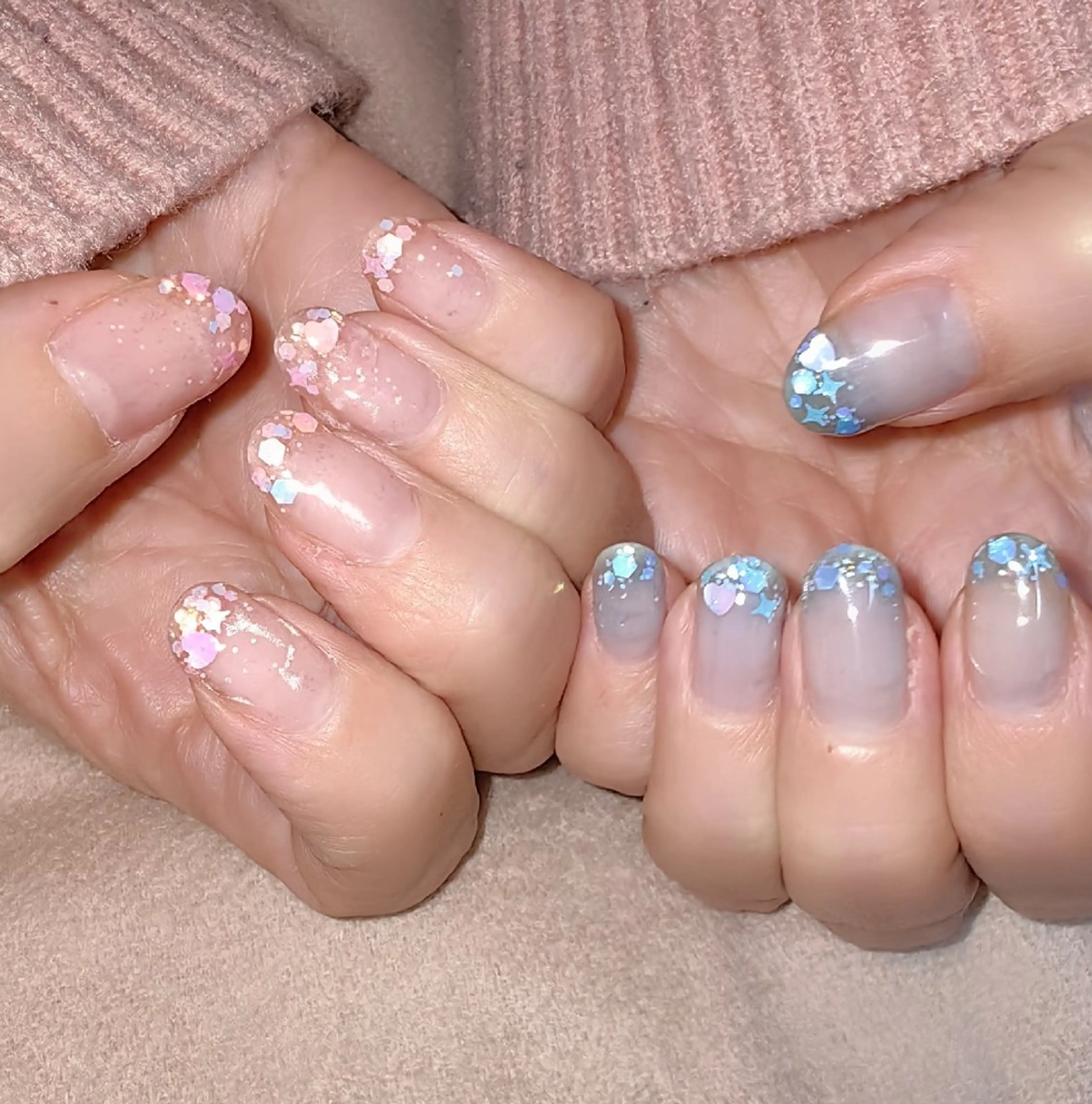 ネイル フレンチネイル ハンドネイル reve あやののネイルデザイン